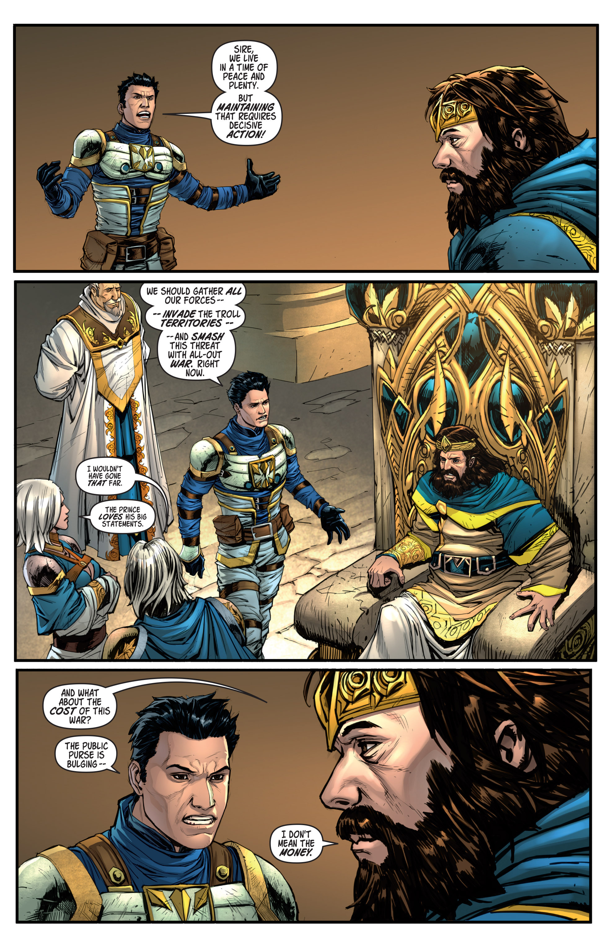 Read online Warcraft: Bonds of Brotherhood comic -  Issue # Full - 8