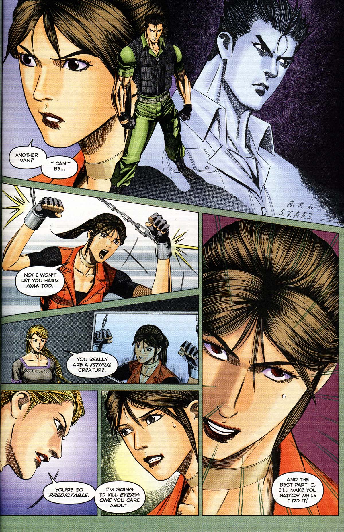Read online Resident Evil Code: Veronica comic -  Issue #4 - 27