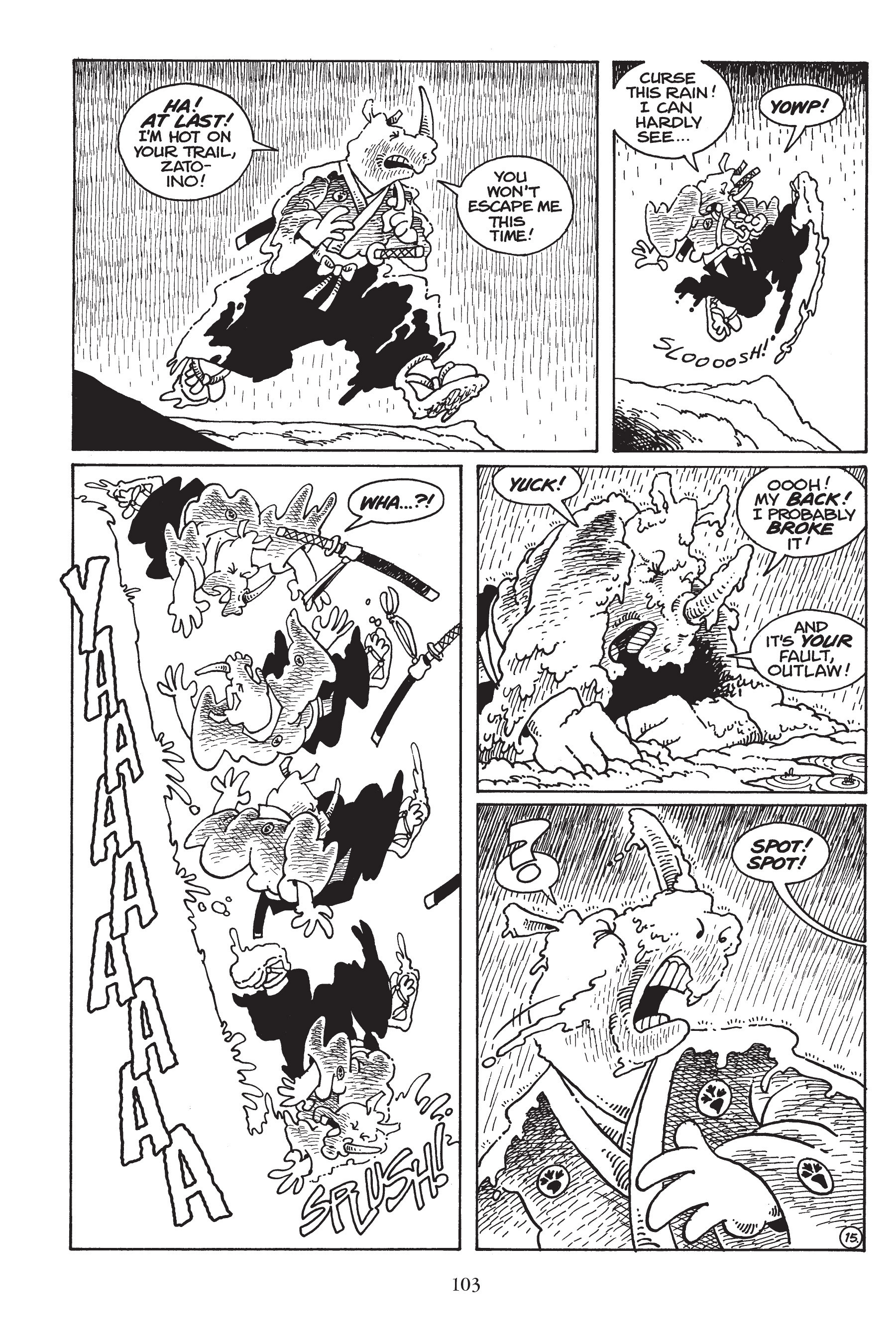 Read online Usagi Yojimbo (1987) comic -  Issue # _TPB 4 - 102