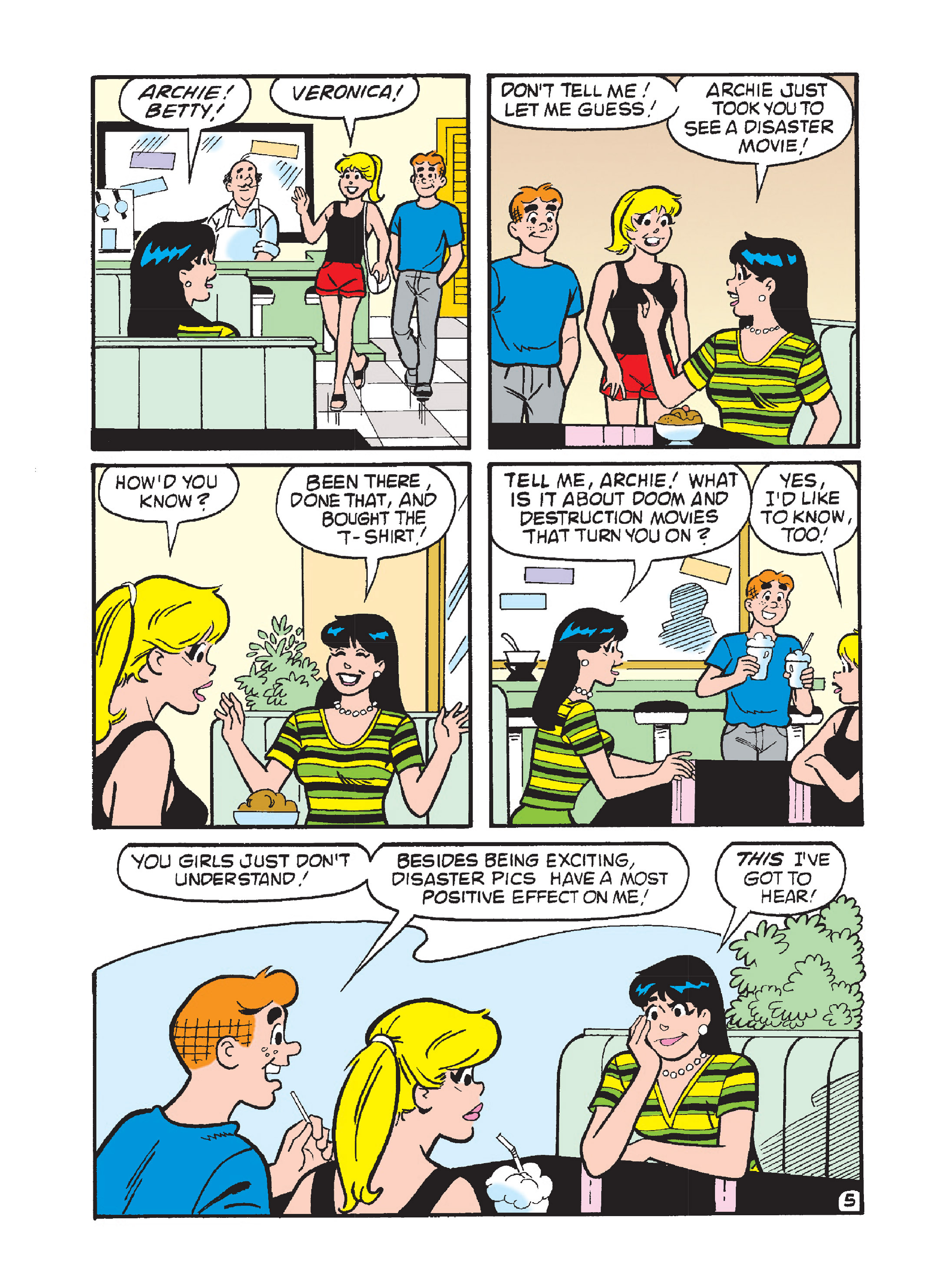 Read online Betty & Veronica Friends Double Digest comic -  Issue #235 - 152