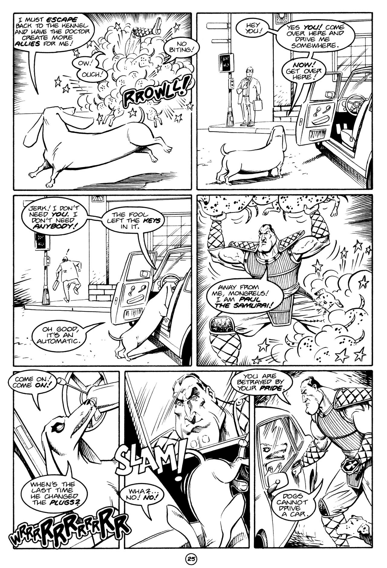Read online Paul the Samurai (1992) comic -  Issue #3 - 27