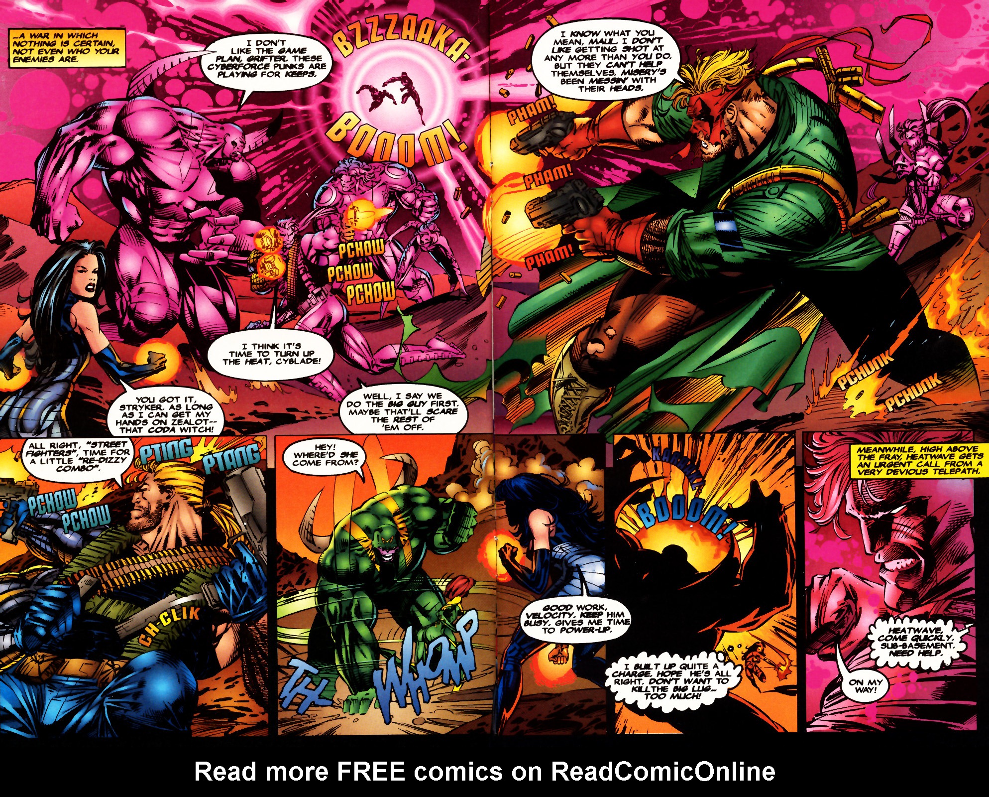 Read online Cyberforce (1993) comic -  Issue #3 - 4