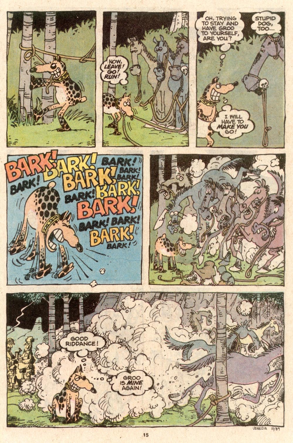 Read online Sergio Aragonés Groo the Wanderer comic -  Issue #62 - 16