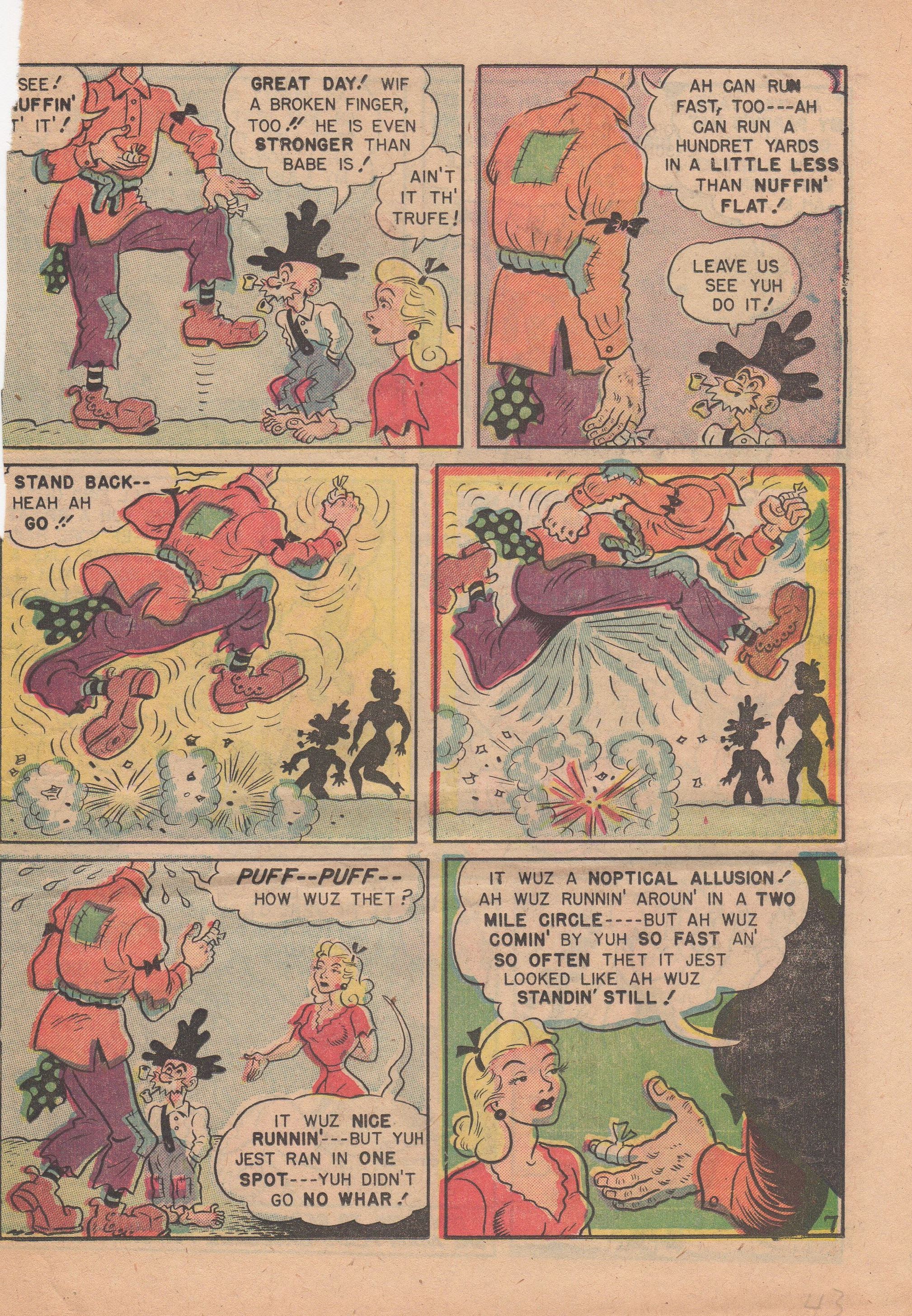 Read online Babe (1948) comic -  Issue #5 - 43