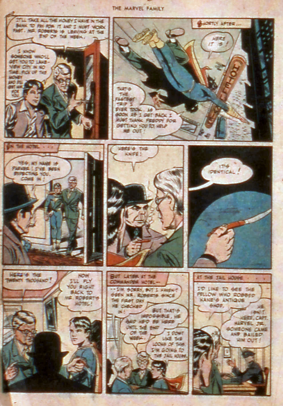 Read online The Marvel Family comic -  Issue #4 - 14