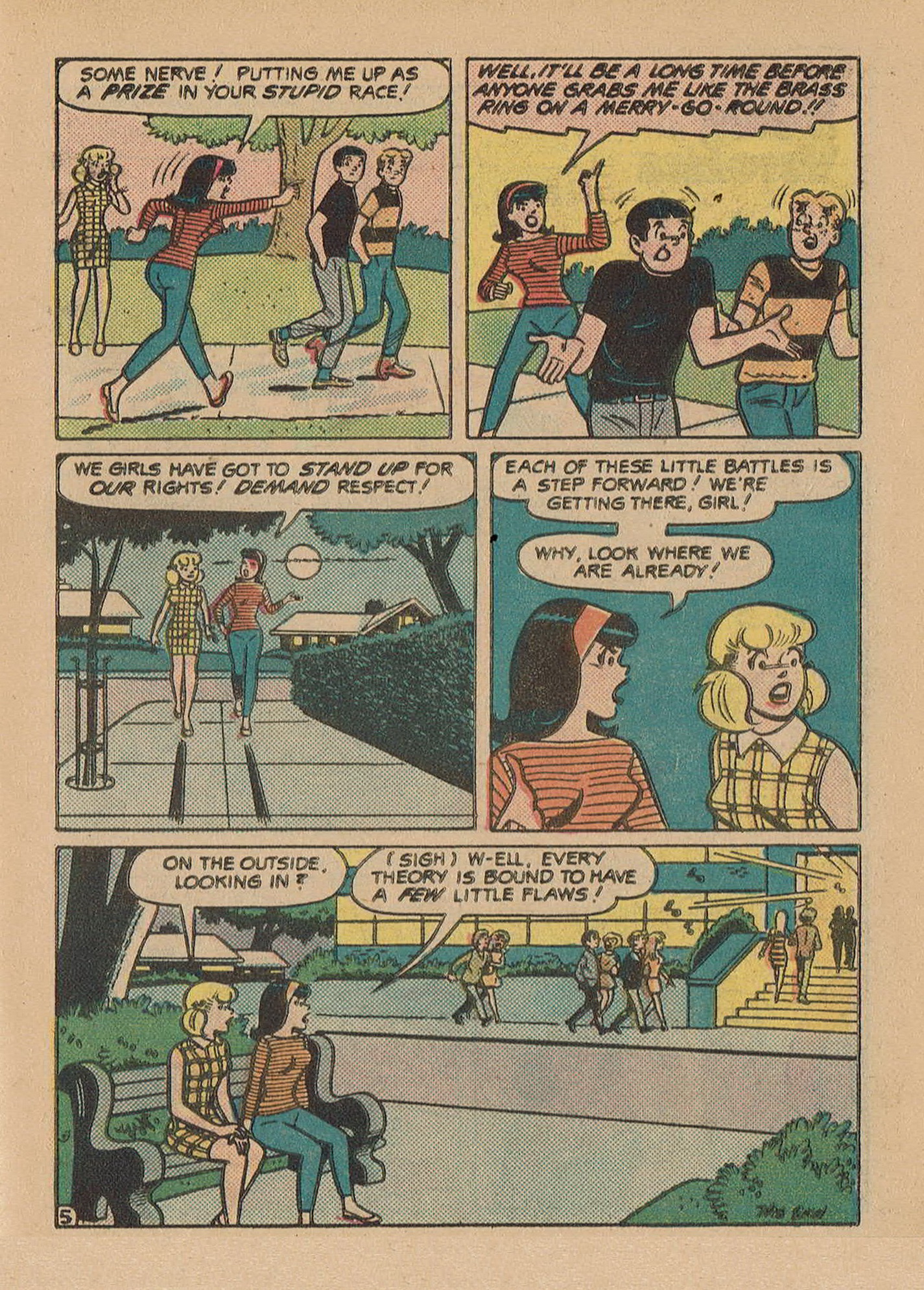Read online Betty and Veronica Digest Magazine comic -  Issue #9 - 115