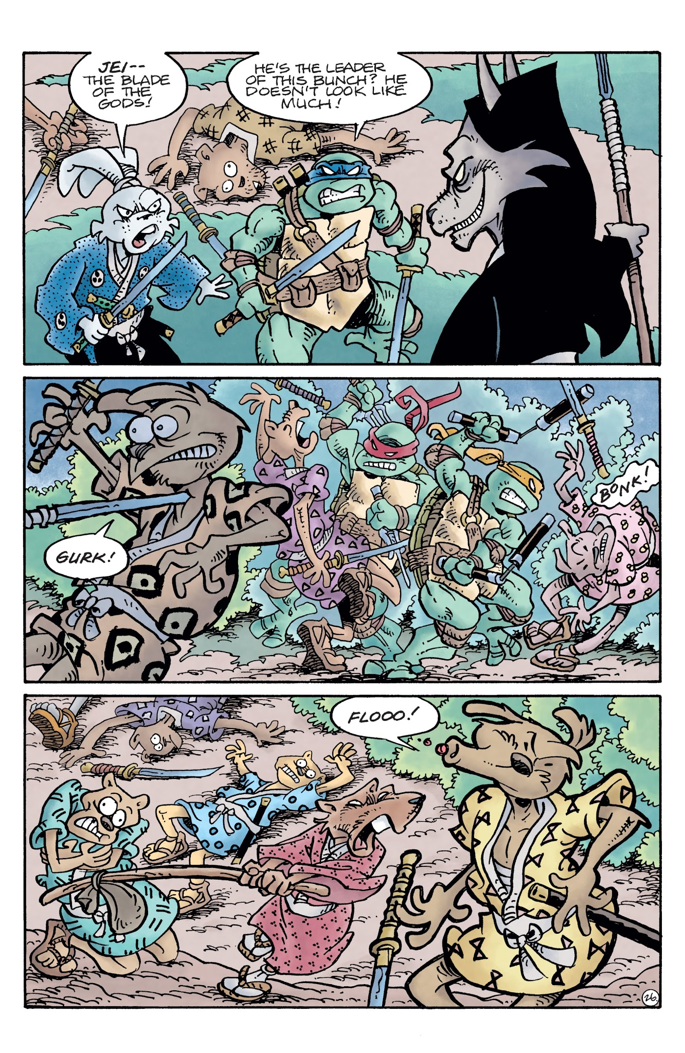 Read online Teenage Mutant Ninja Turtles/Usagi Yojimbo comic -  Issue # Full - 28