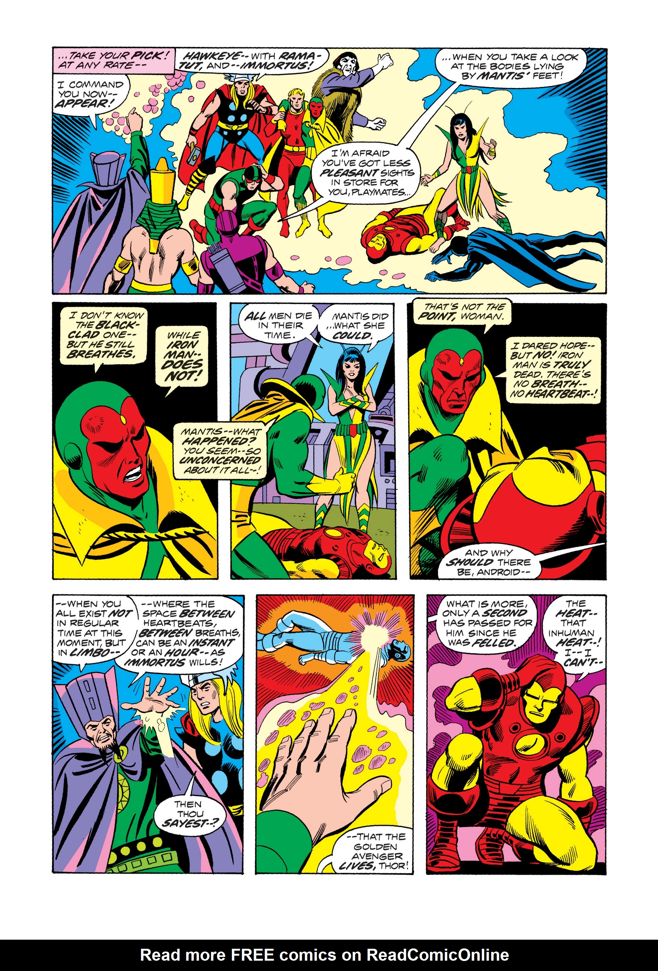 Read online Marvel Masterworks: The Avengers comic -  Issue # TPB 14 (Part 2) - 38
