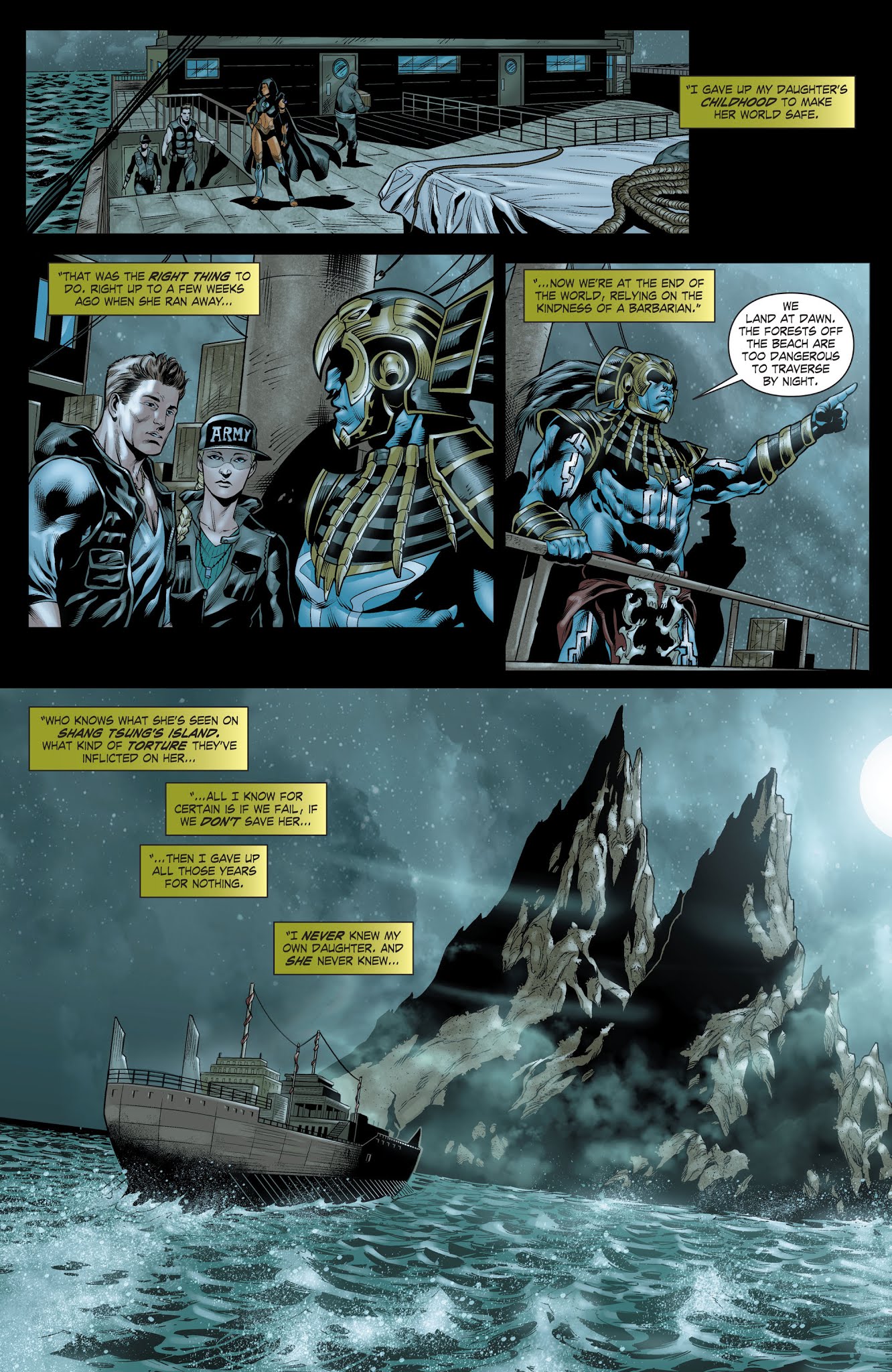 Read online Mortal Kombat X [I] comic -  Issue # _TPB 2 - 116