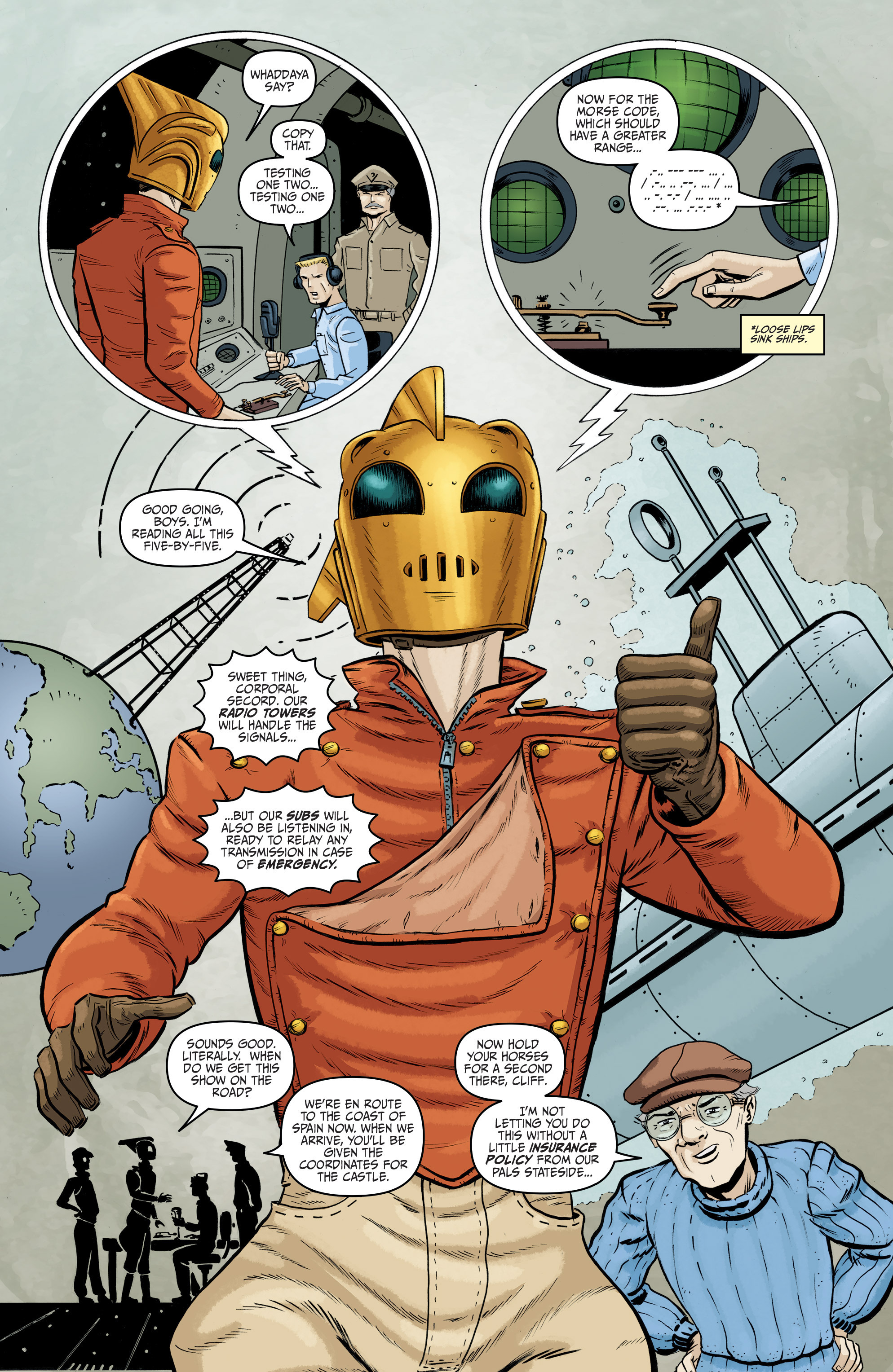 Read online The Rocketeer at War comic -  Issue #2 - 16