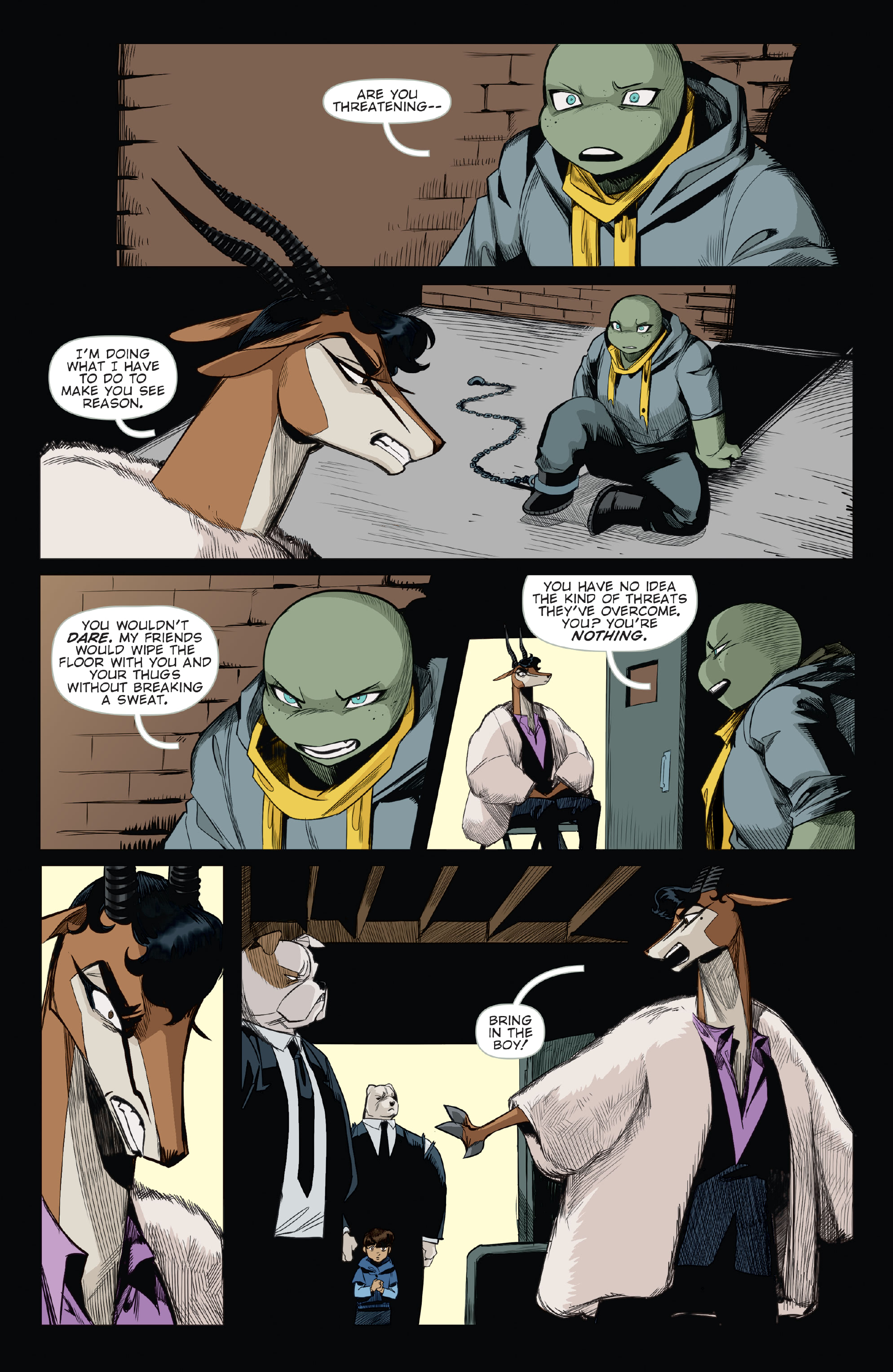 Read online Teenage Mutant Ninja Turtles: Jennika II comic -  Issue #6 - 6