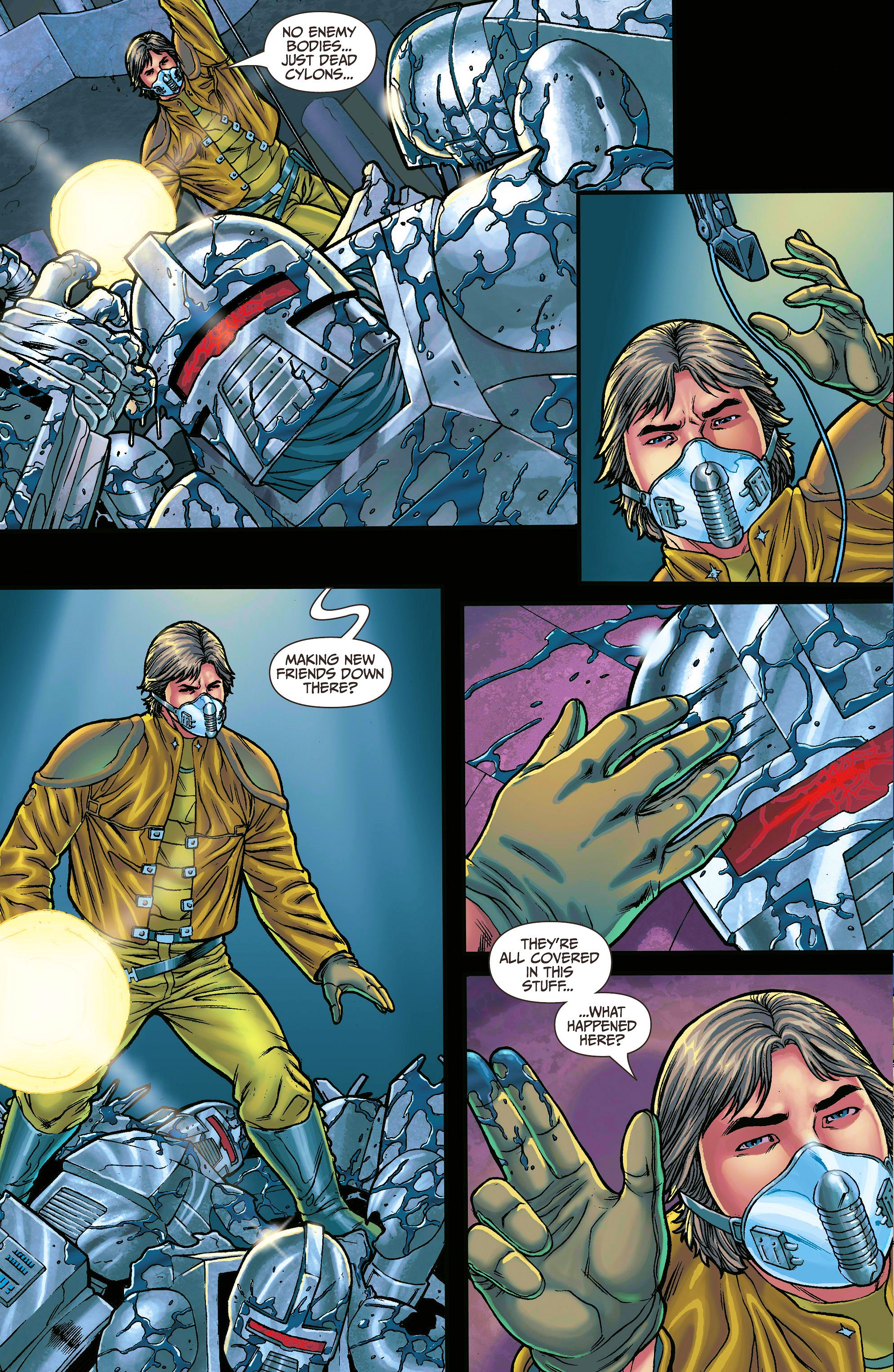 Read online Battlestar Galactica: Cylon Apocalypse comic -  Issue #1 - 16