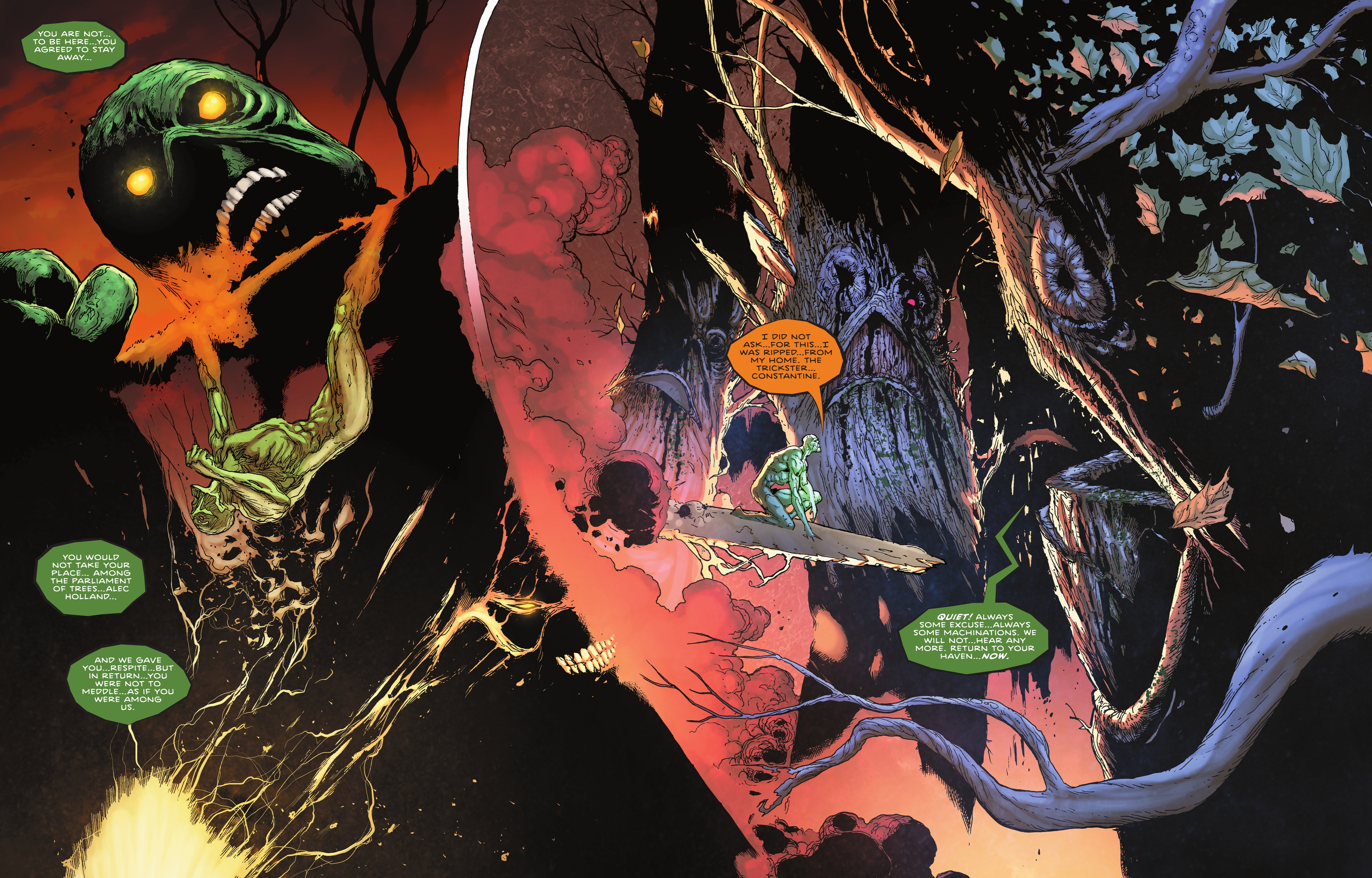 Read online Swamp Thing: Green Hell comic -  Issue #2 - 16