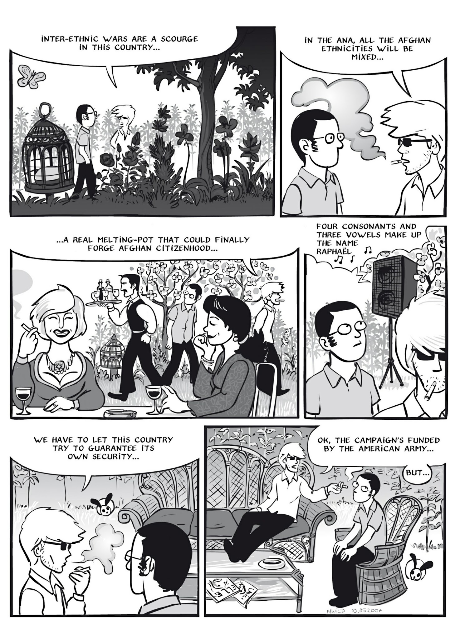 Read online Kabul Disco: How I Managed Not to be Abducted in Afghanistan comic -  Issue # TPB - 70