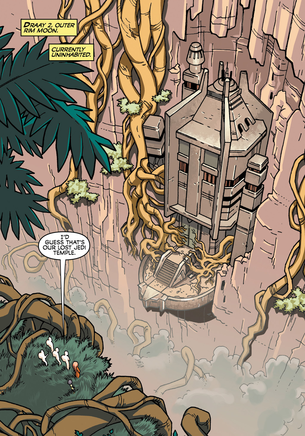 Read online Star Wars: The Clone Wars - Defenders of the Lost Temple comic -  Issue # Full - 7