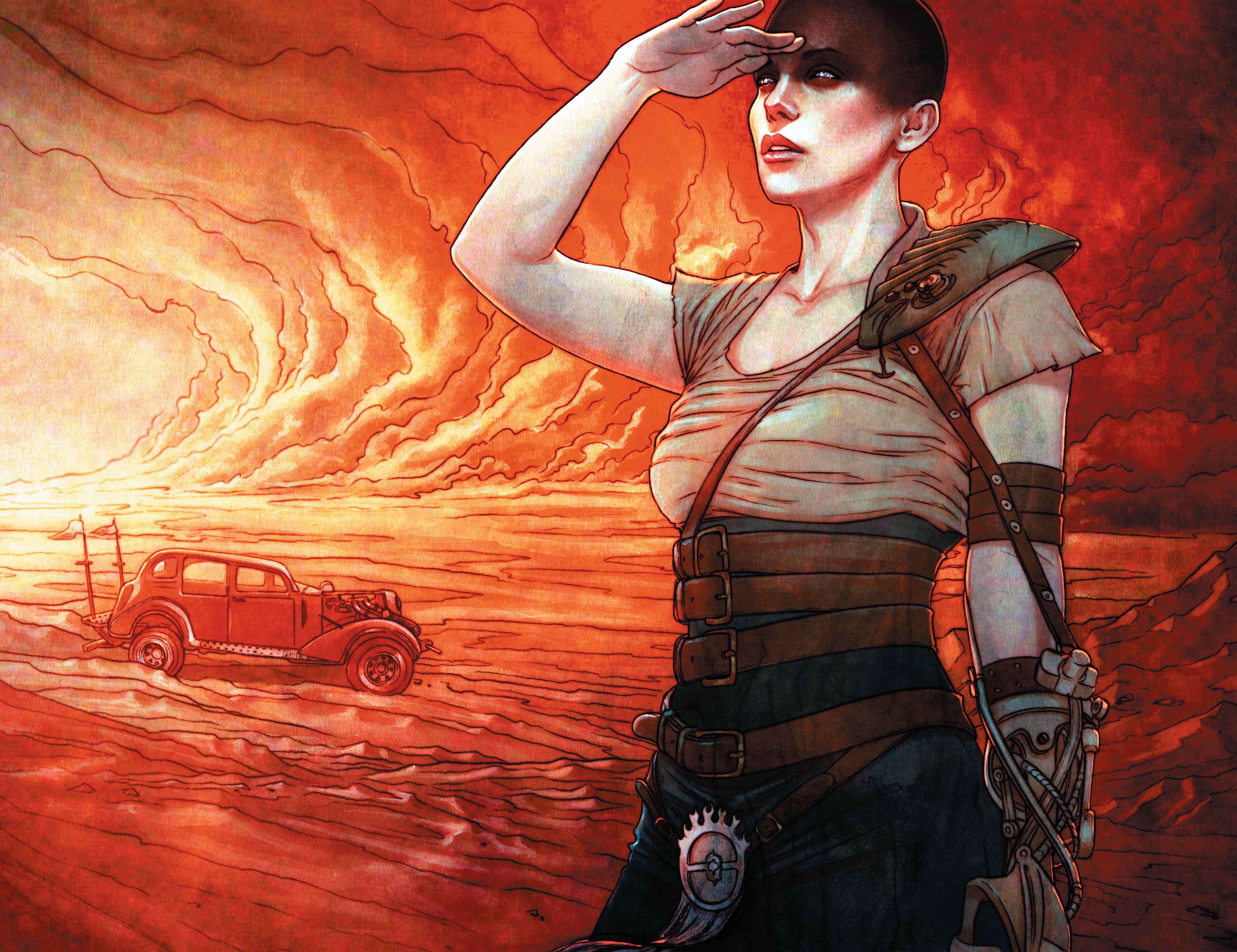 Read online Mad Max: Fury Road Inspired Artists Deluxe Edition comic -  Issue # TPB - 27