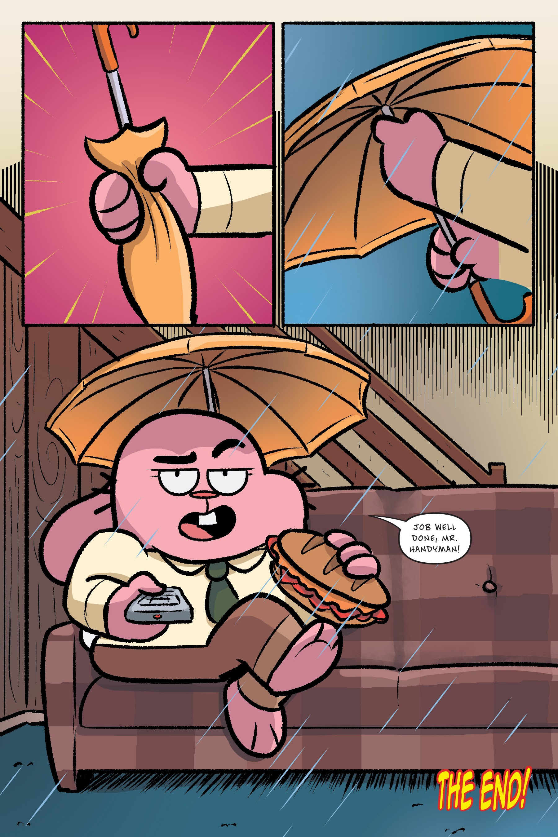 Read online The Amazing World of Gumball: The Storm comic -  Issue # TPB - 103