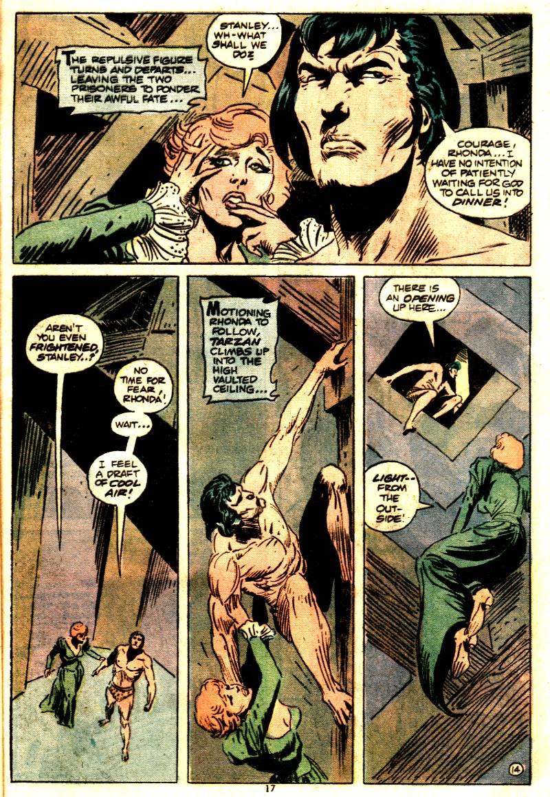 Read online Tarzan (1972) comic -  Issue #232 - 17