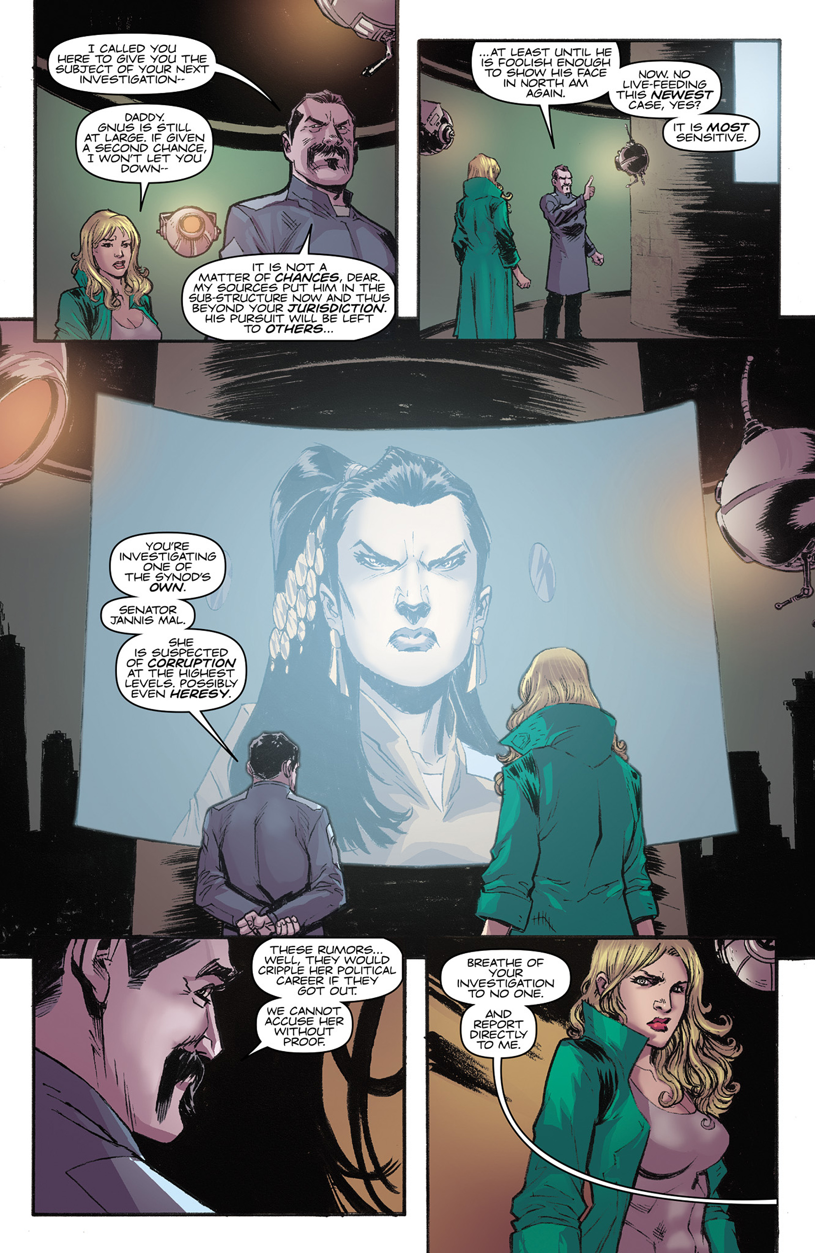 Read online Magnus Robot Fighter (2014) comic -  Issue #5 - 21