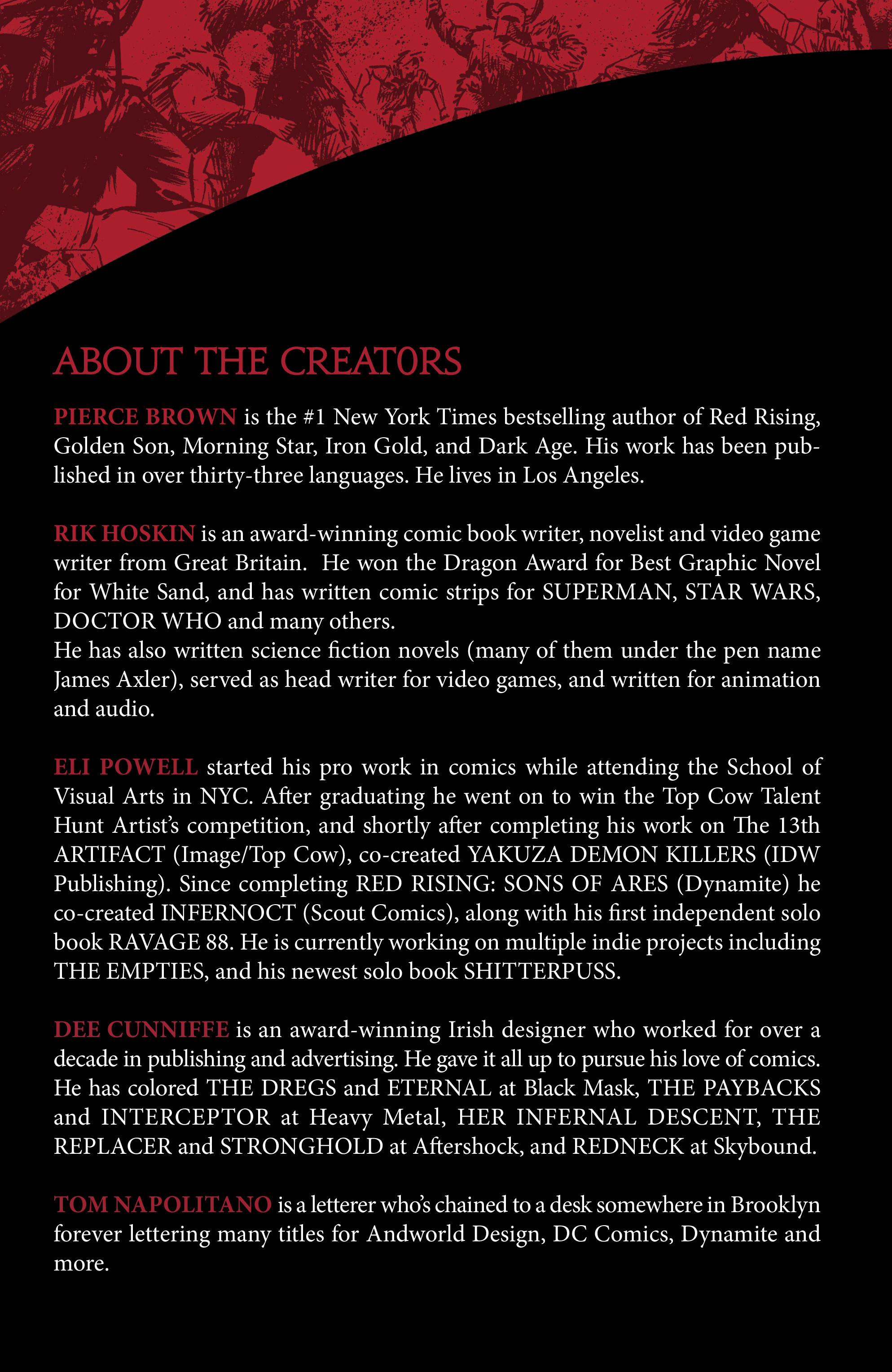 Read online Pierce Brown's Red Rising: Sons of Ares: Wrath comic -  Issue # TPB - 125