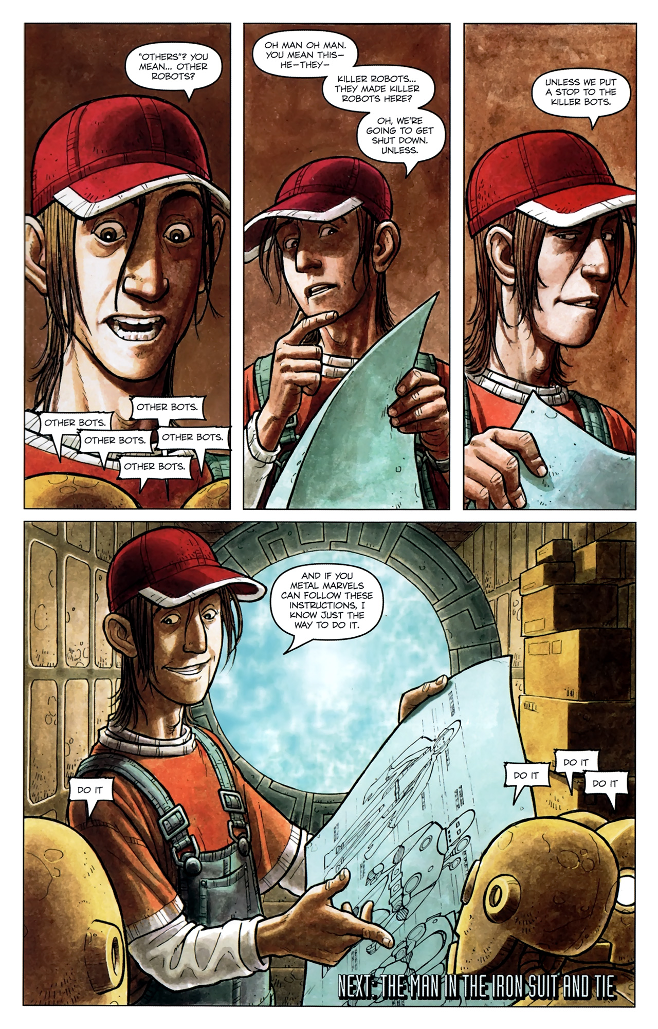 Read online Zombies vs. Robots Aventure comic -  Issue #1 - 15