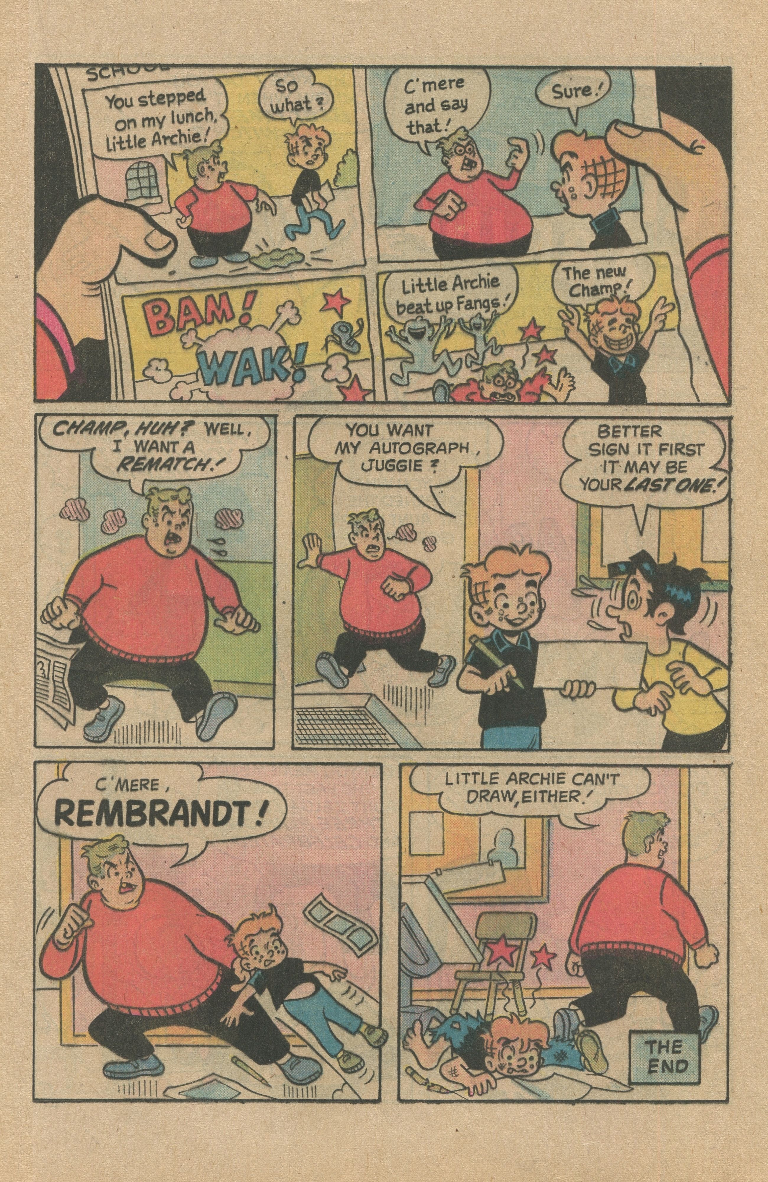 Read online The Adventures of Little Archie comic -  Issue #97 - 22
