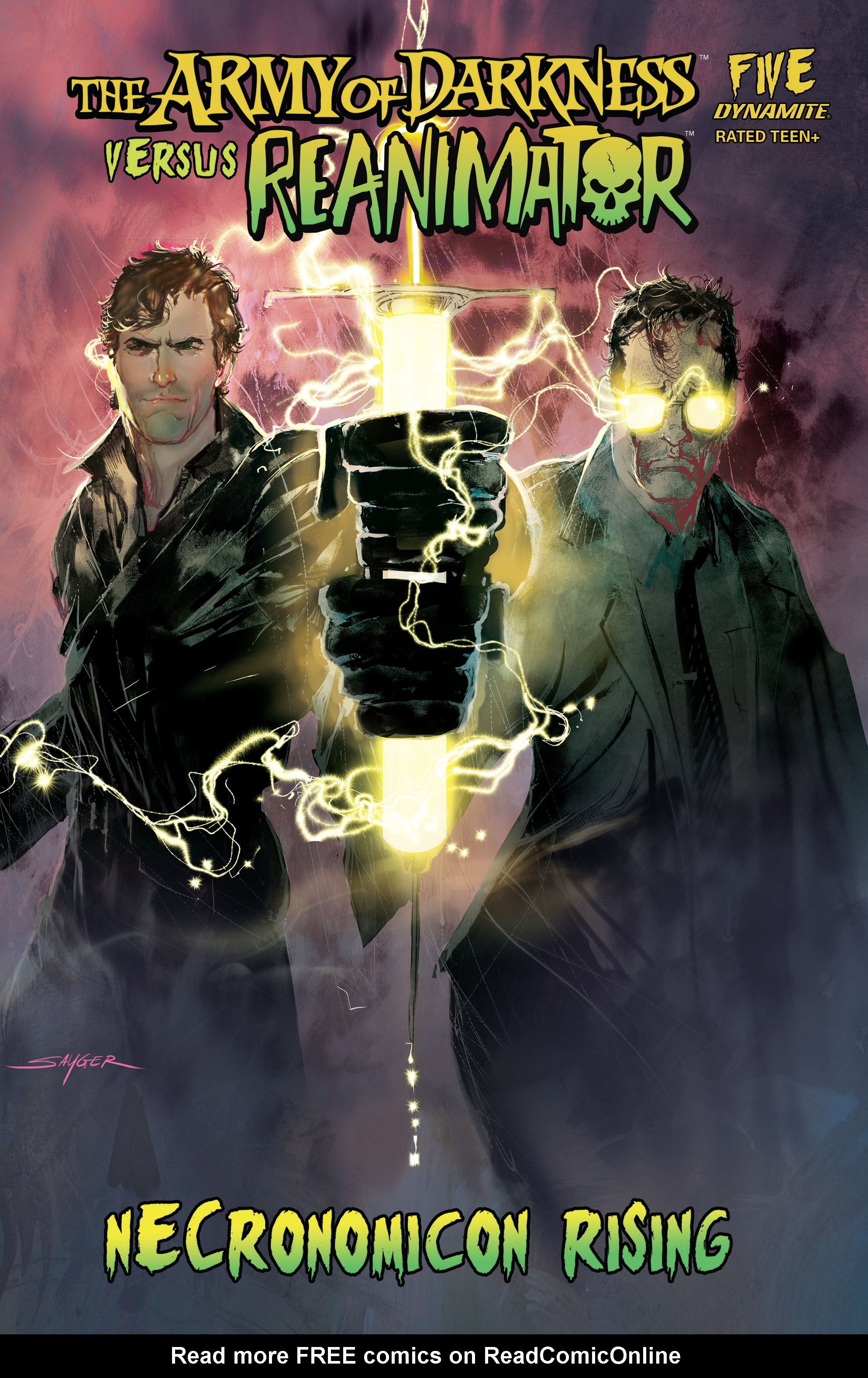 Read online Army of Darkness Vs. Reanimator: Necronomicon Rising comic -  Issue #5 - 4