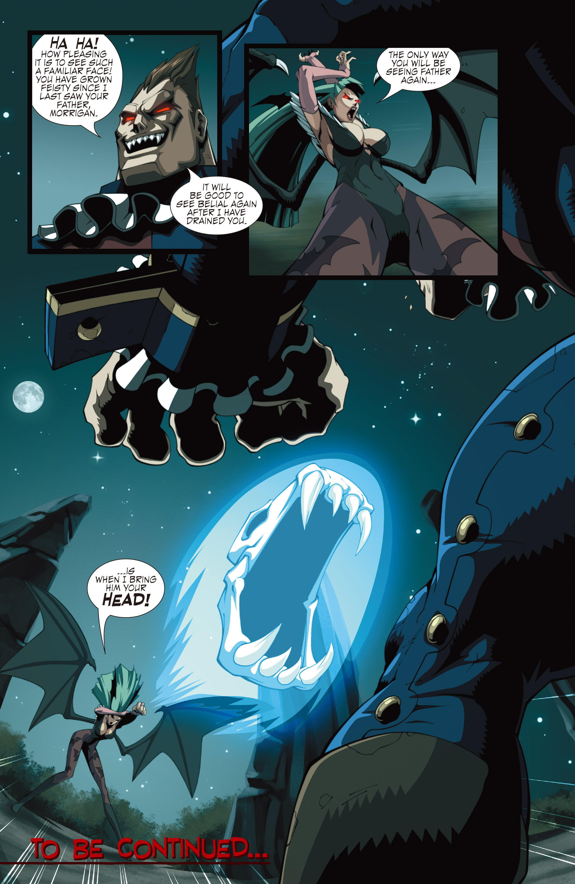 Read online Darkstalkers: The Night Warriors comic -  Issue #2 - 21