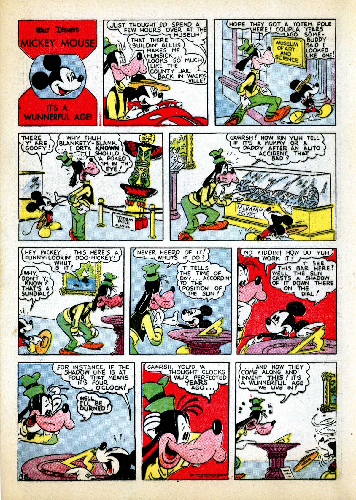 Read online Walt Disney's Comics and Stories comic -  Issue #35 - 38