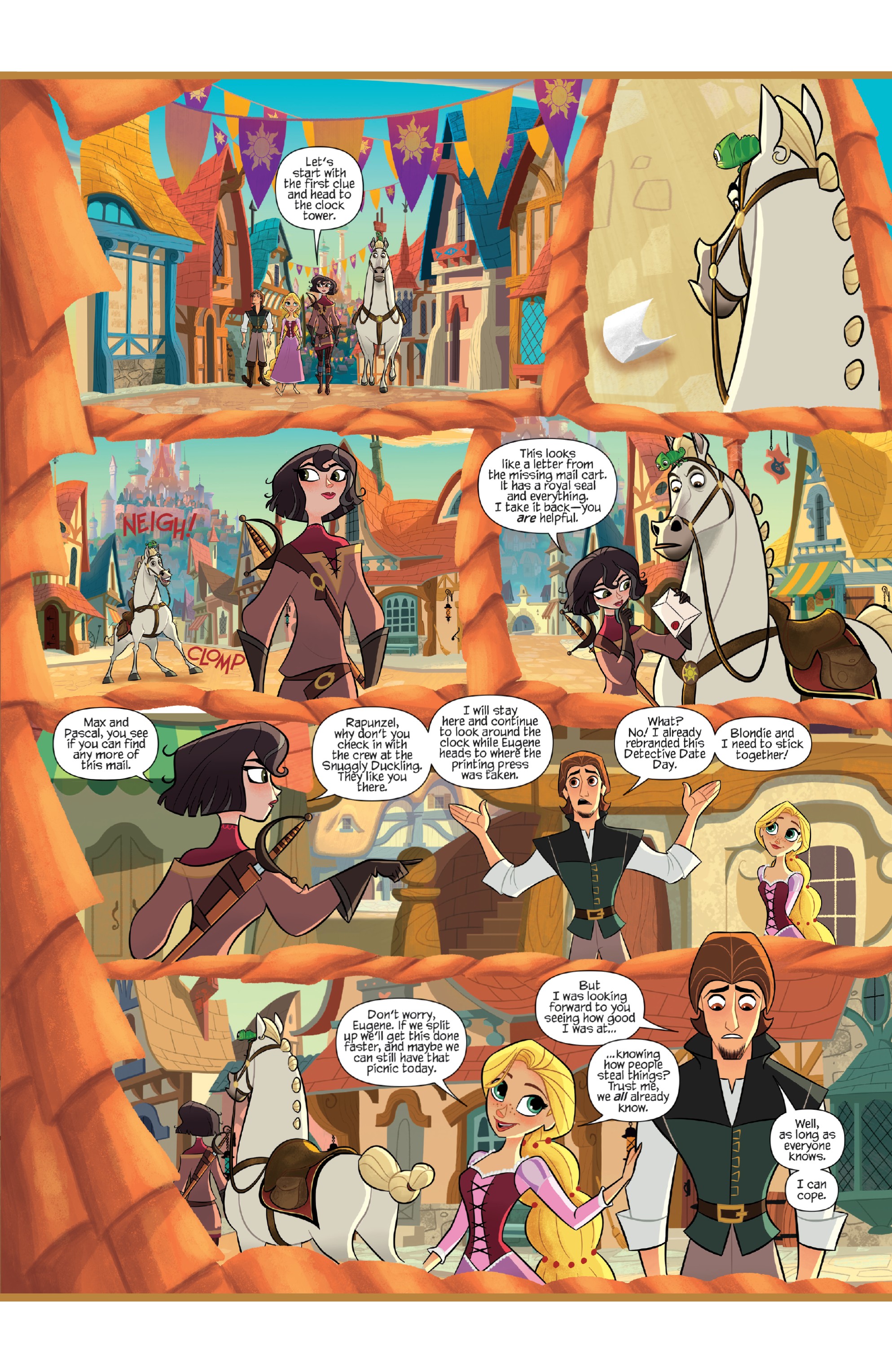 Read online Tangled: The Series: Hair and Now comic -  Issue #1 - 9