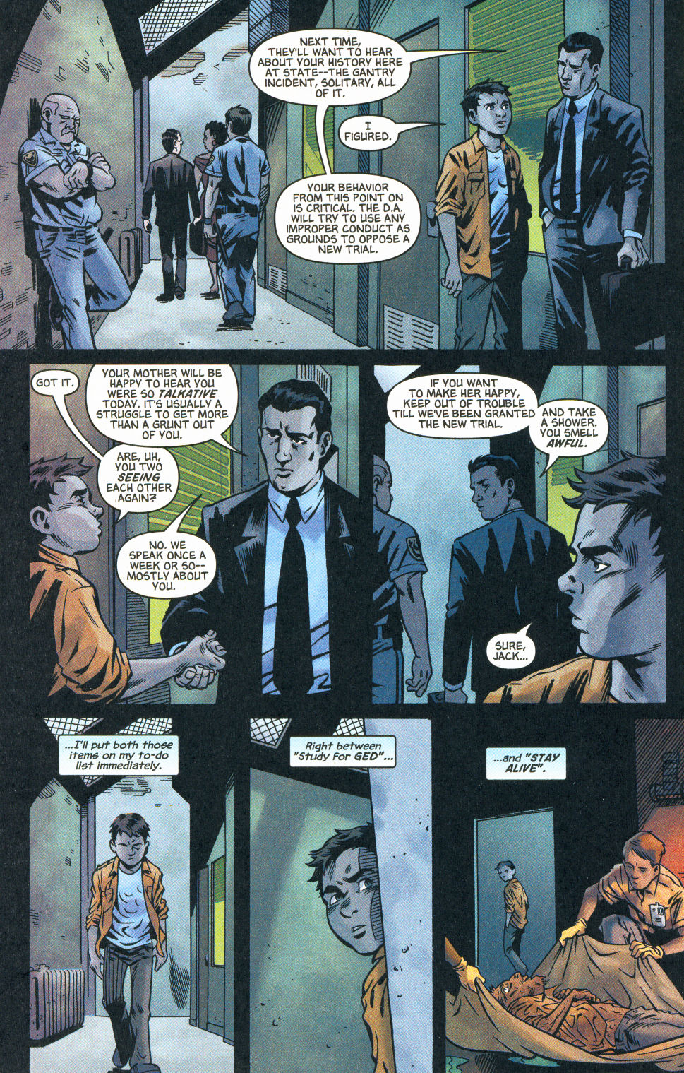 Read online Hard Time Season Two comic -  Issue #1 - 21