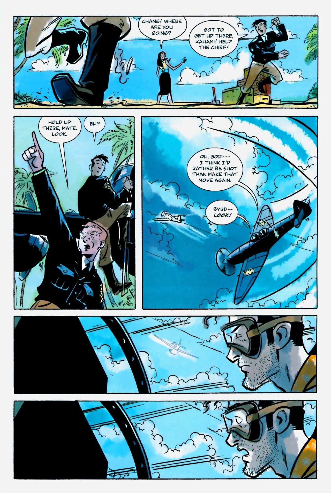 Read online Hawaiian Dick: Screaming Black Thunder comic -  Issue #2 - 6