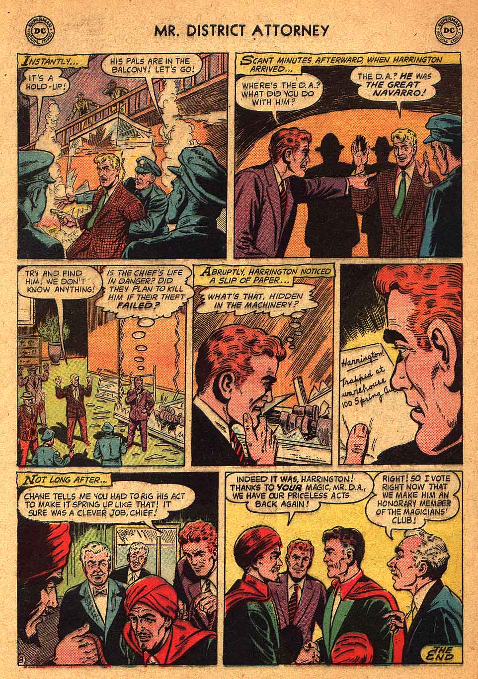 Read online Mr. District Attorney comic -  Issue #62 - 32