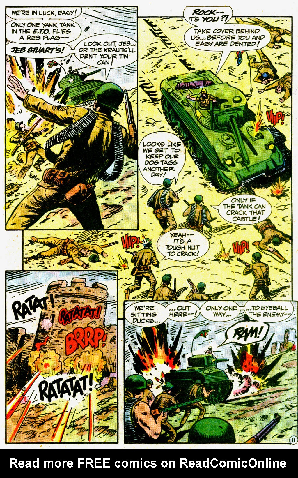Read online G.I. Combat (1952) comic -  Issue #271 - 14