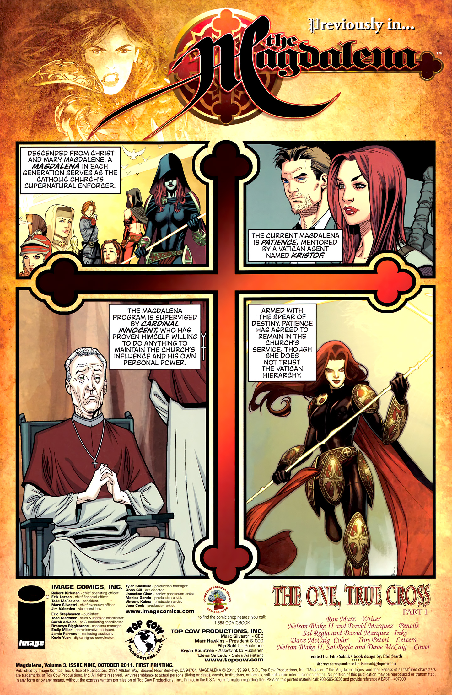 Read online The Magdalena (2010) comic -  Issue #9 - 2