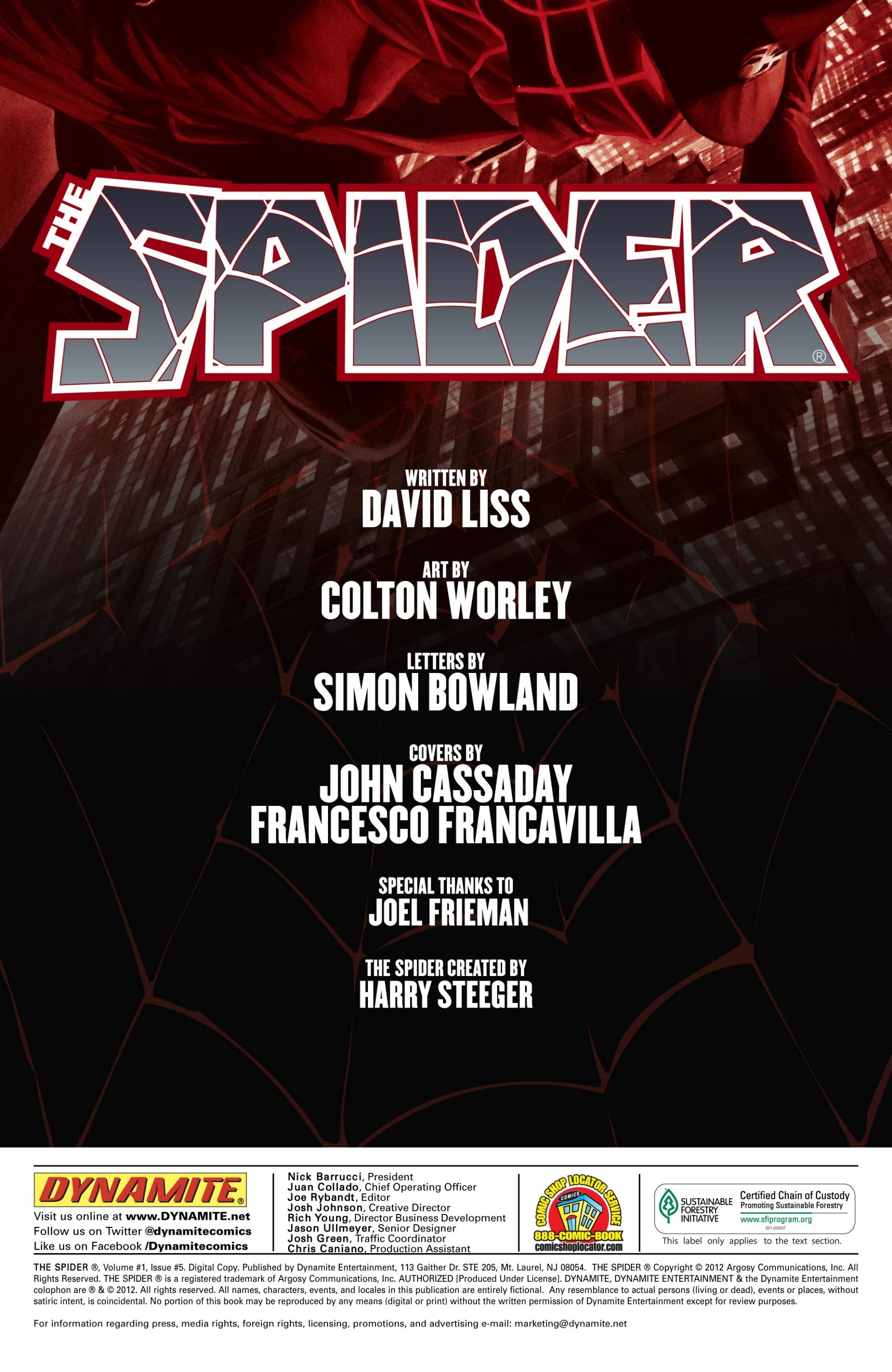 Read online The Spider comic -  Issue #5 - 3