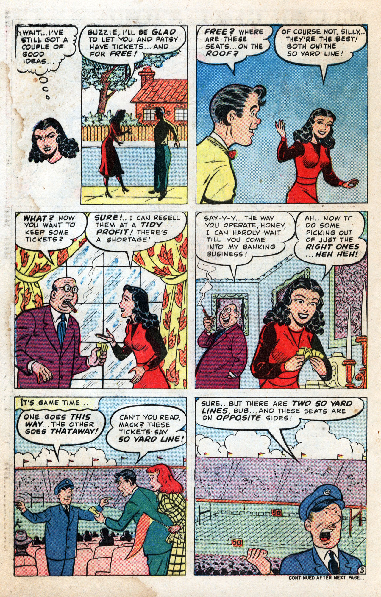 Read online Patsy Walker comic -  Issue #38 - 40