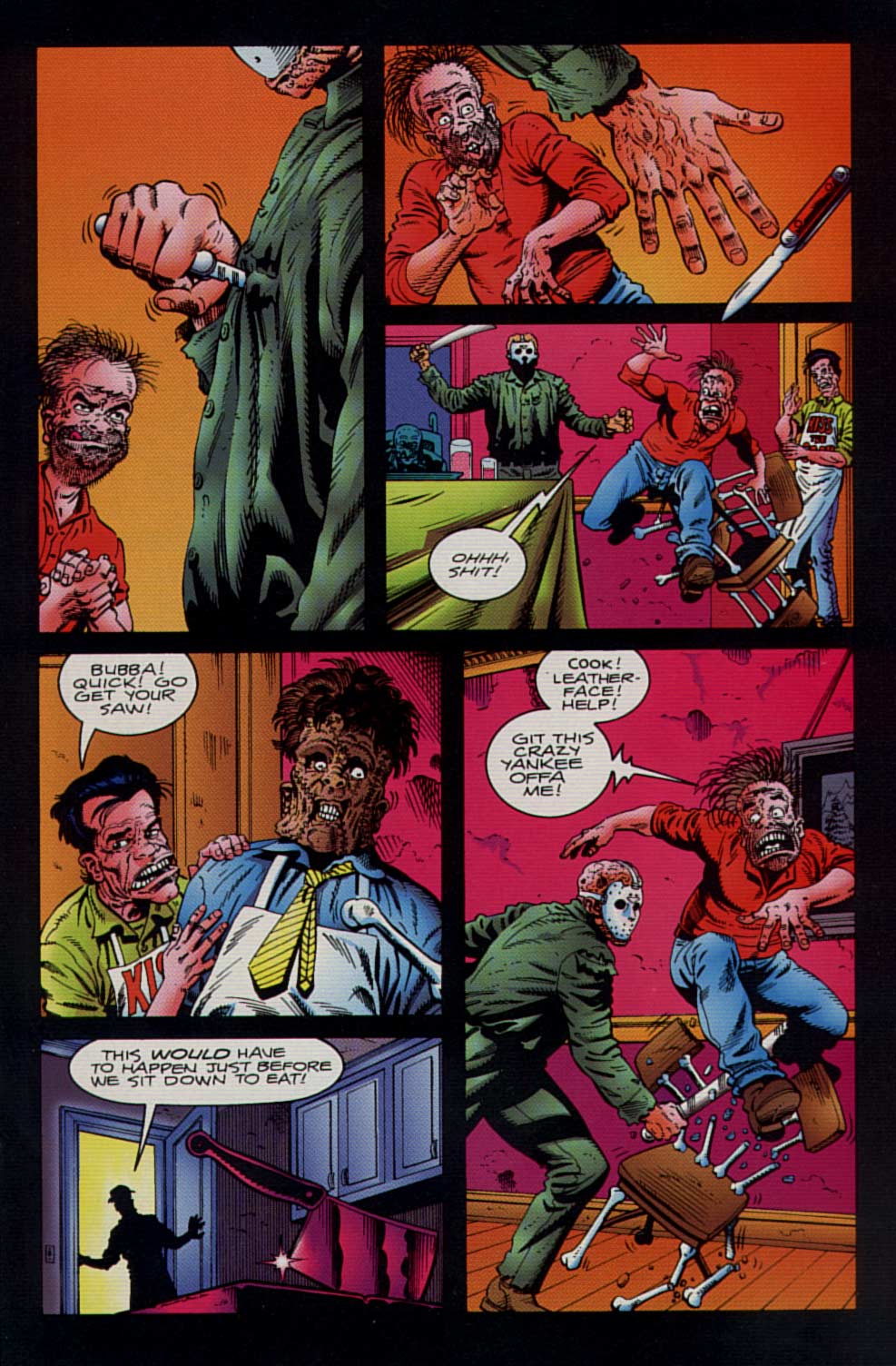 Read online Jason vs Leatherface comic -  Issue #3 - 6