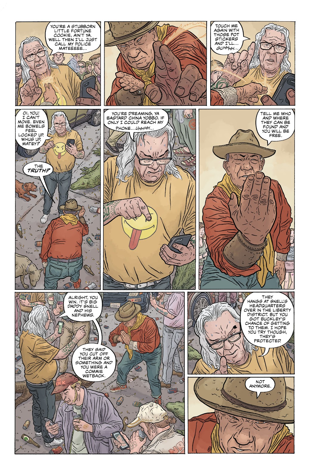 Shaolin Cowboy: Cruel to Be Kin issue 5 - Page 6