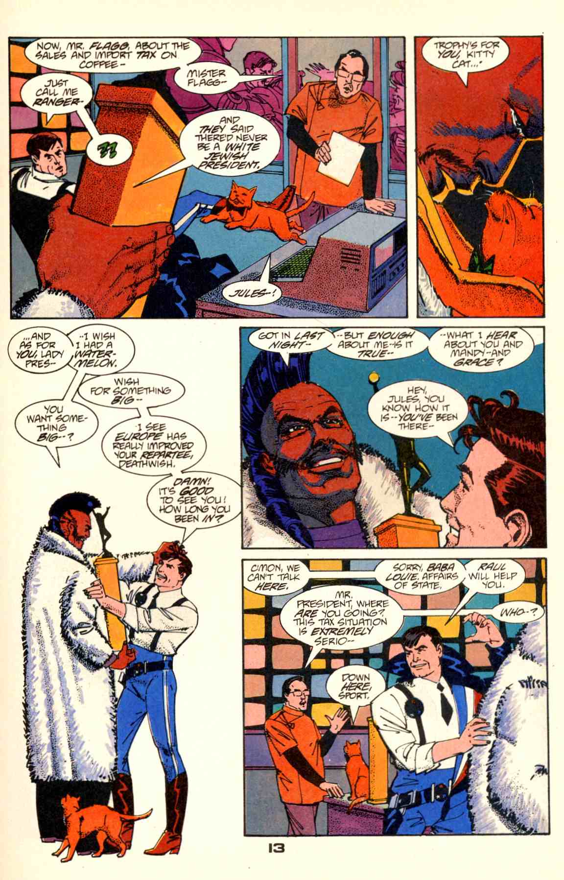 Read online Howard Chaykin's American Flagg comic -  Issue #1 - 15