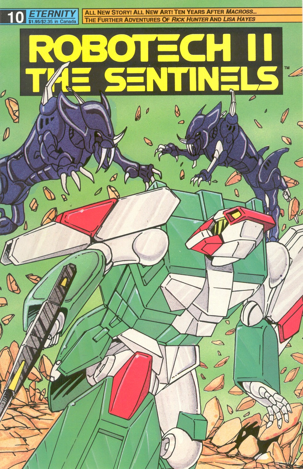 <{ $series->title }} issue Robotech II: The Sentinels Book 1 Issue #10 - Page 1