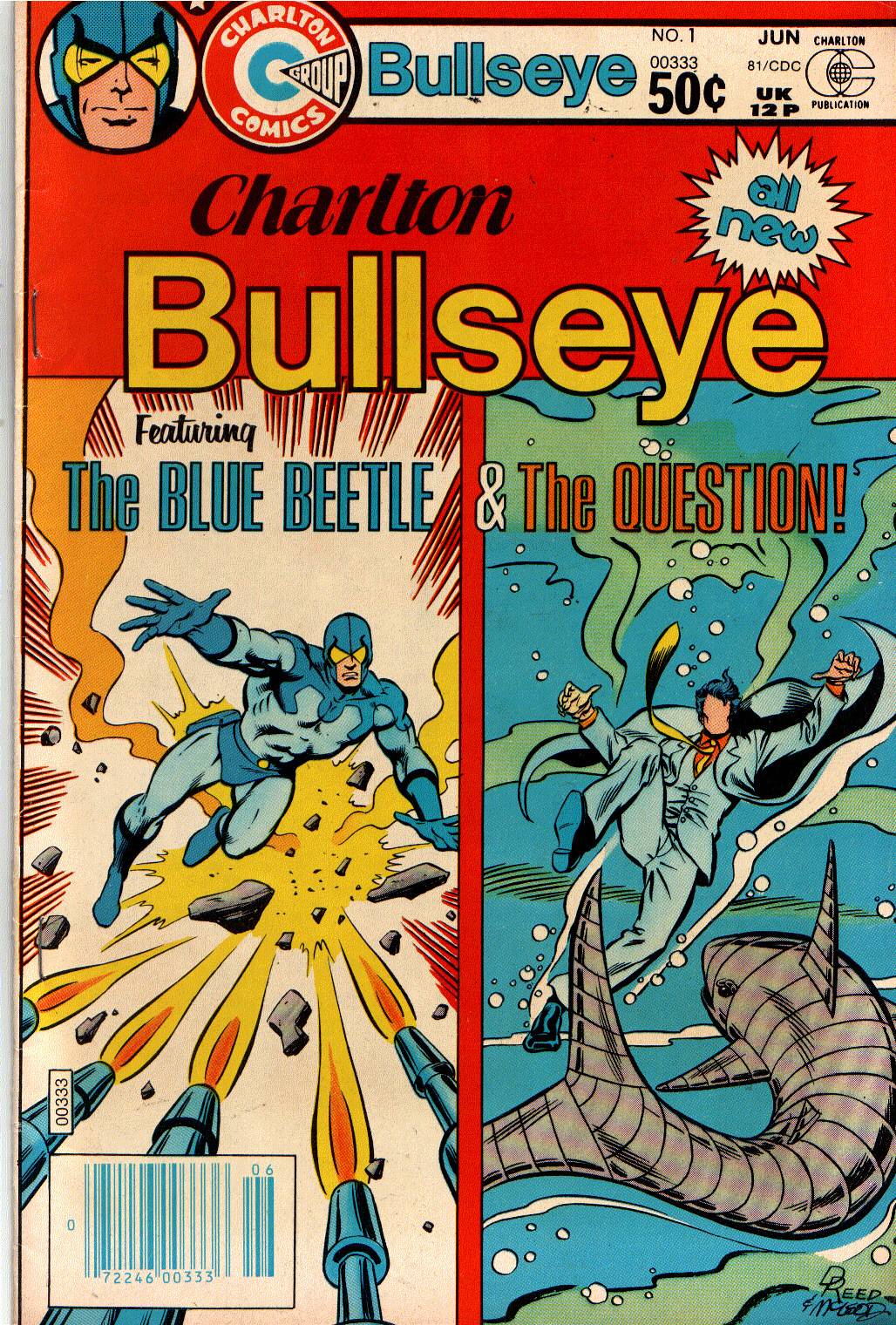 Read online Charlton Bullseye (1981) comic -  Issue #1 - 1
