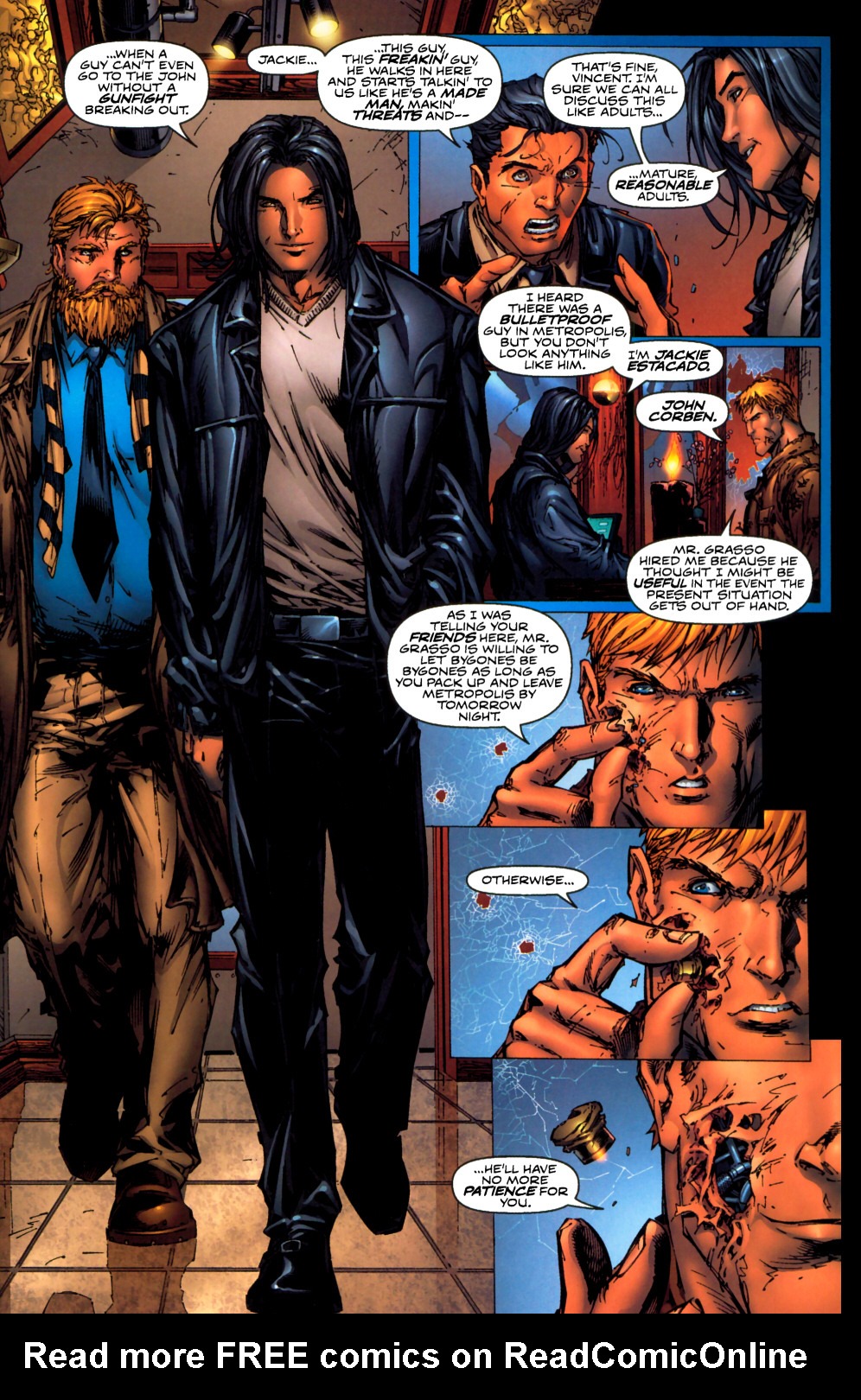 Read online The Darkness/Superman comic -  Issue #1 - 6