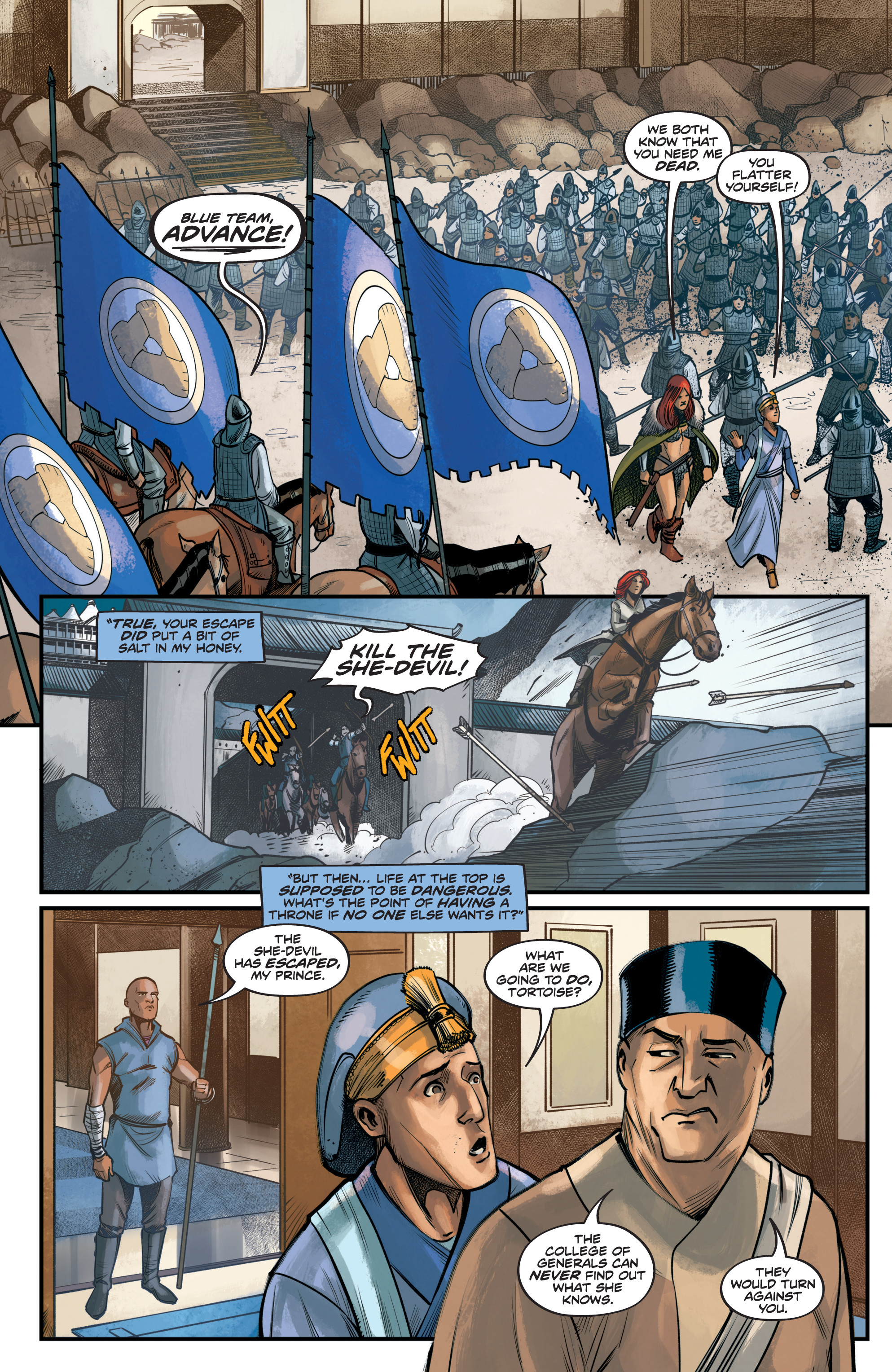 Read online Red Sonja (2019) comic -  Issue #14 - 21