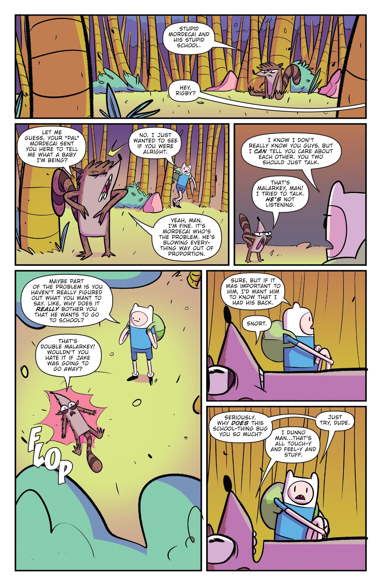 Read online Adventure Time/Regular Show comic -  Issue #5 - 12