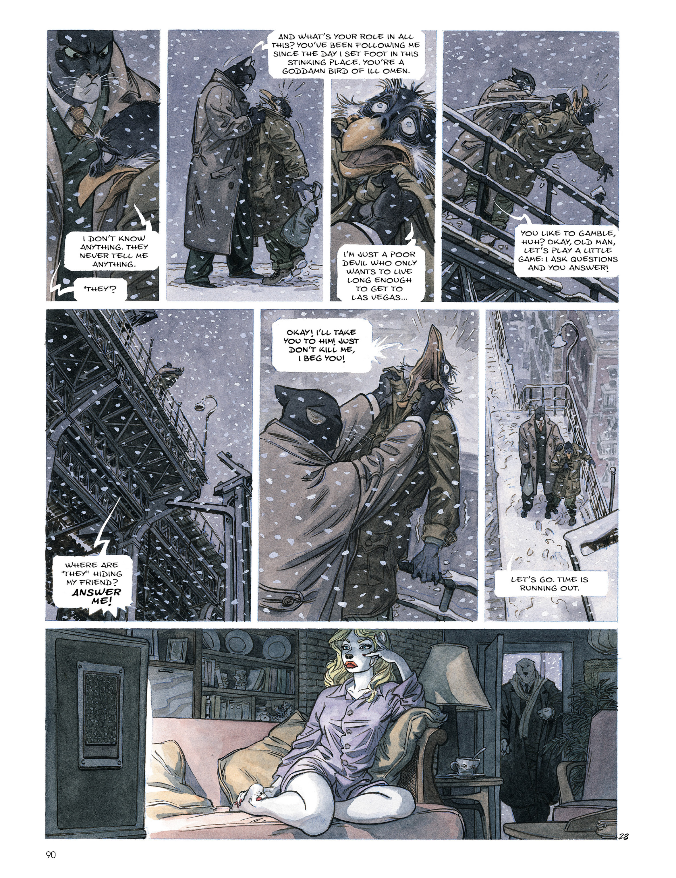 Read online Blacksad (2010) comic -  Issue # Full - 90