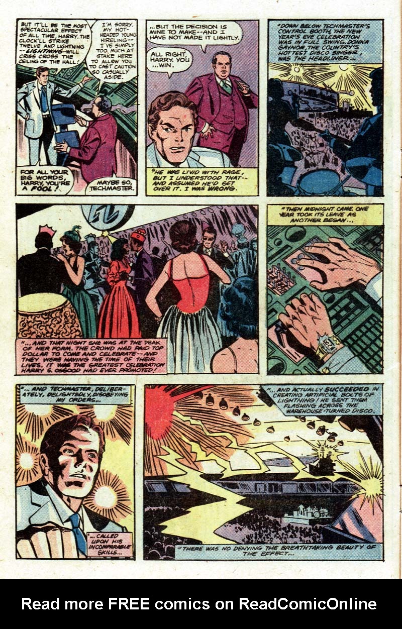 Read online Dazzler (1981) comic -  Issue #8 - 11