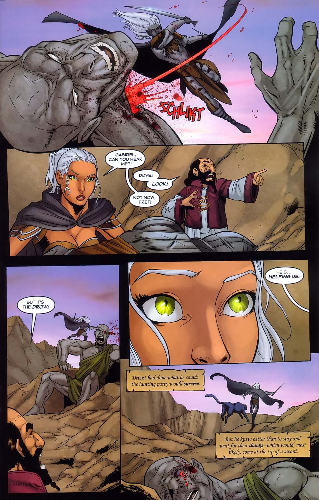 Read online Forgotten Realms: Sojourn comic -  Issue #2 - 10