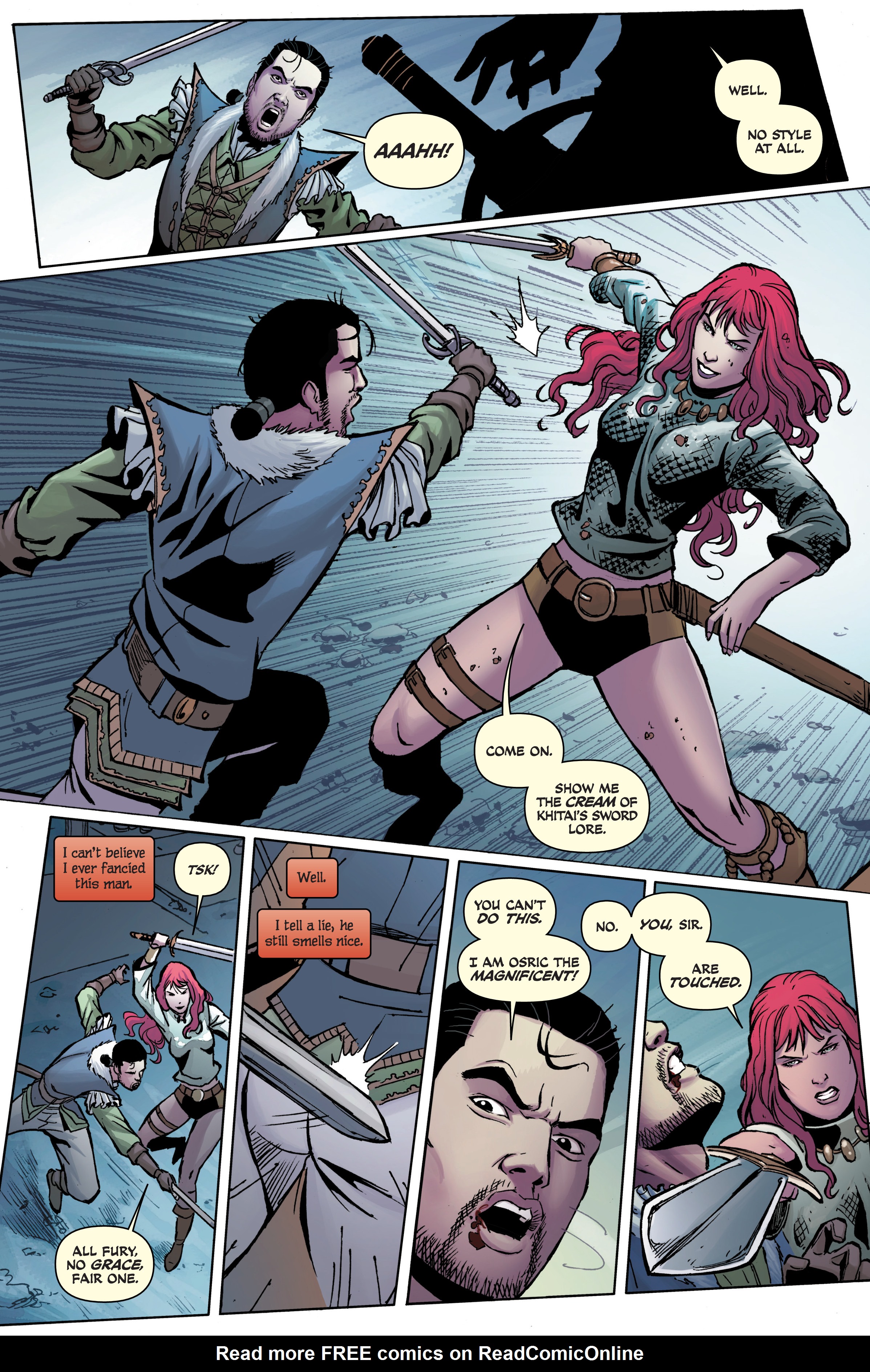 Read online Red Sonja (2013) comic -  Issue # _TPB Complete Gail Simone Red Sonja Omnibus (Part 3) - 40