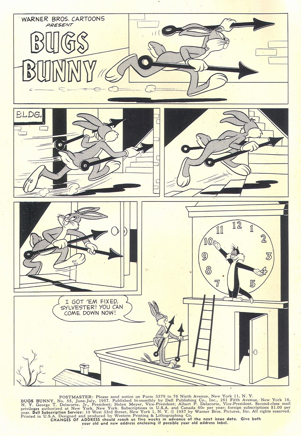 Read online Bugs Bunny comic -  Issue #55 - 2